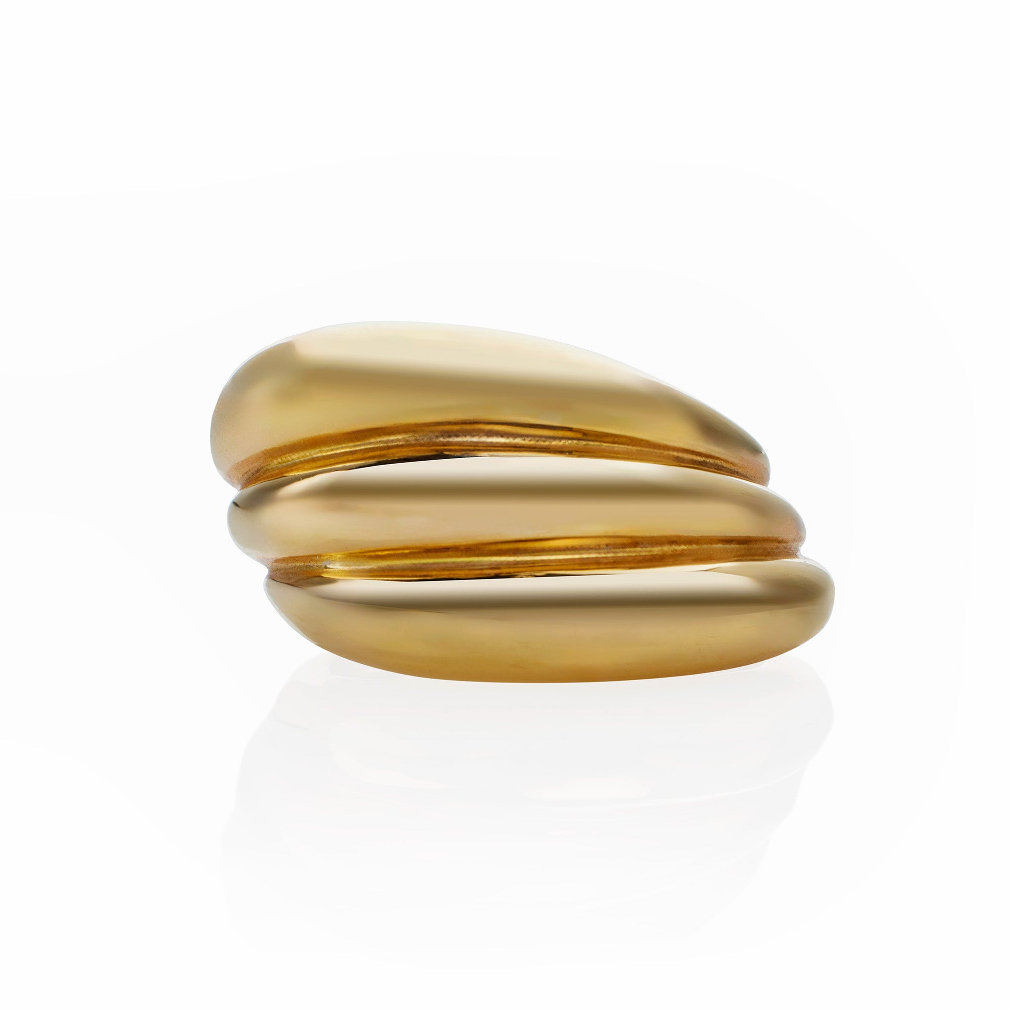 Vintage 1970s Chaumet Paris 18K Gold Ring - Elegant Antique Jewelry for Women, Gift for Anniversary & Special Occasions