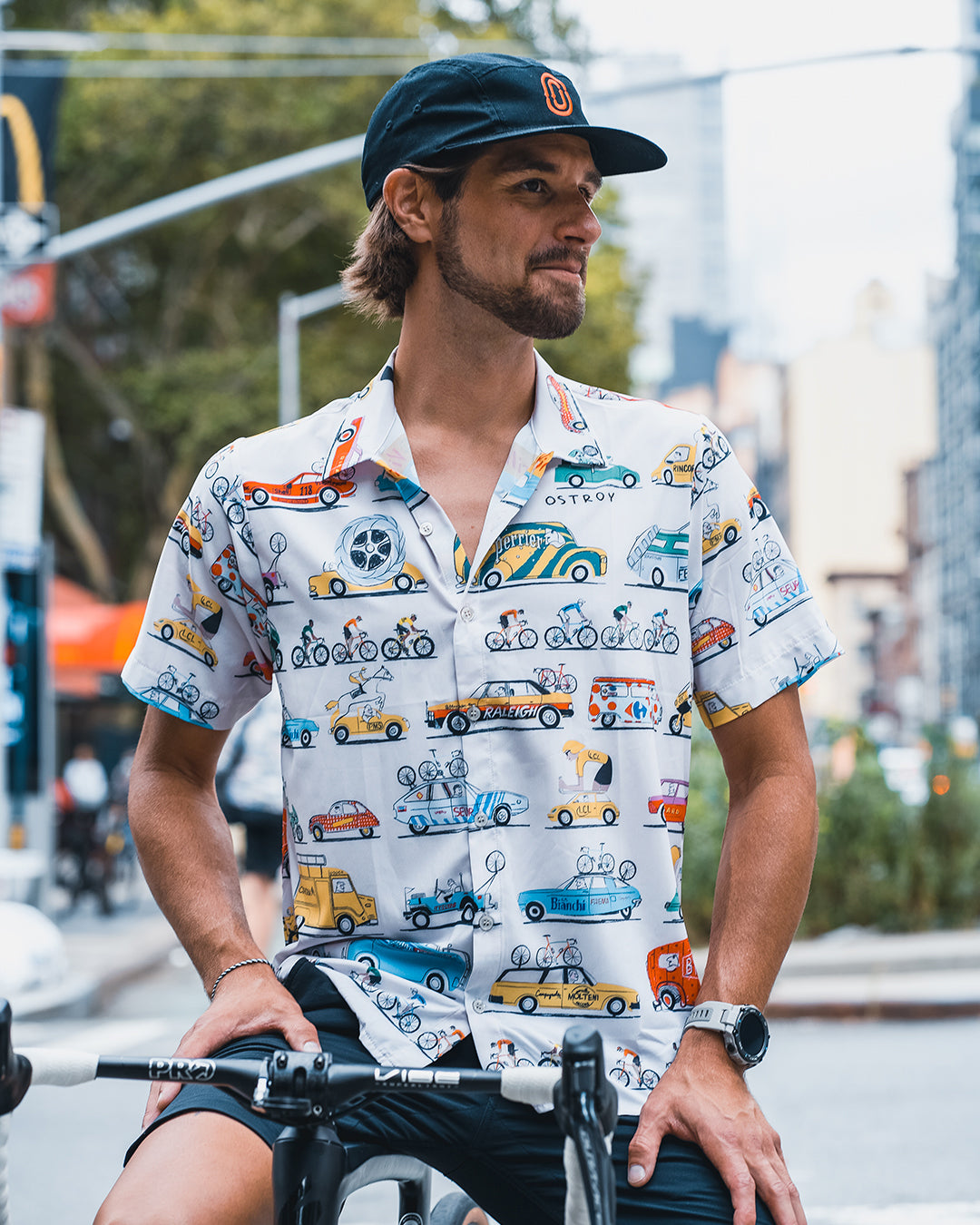 La Caravane Resort Shirt - Stylish Vacation Button Down Shirt for Men | Beach, Pool & Summer Outfits