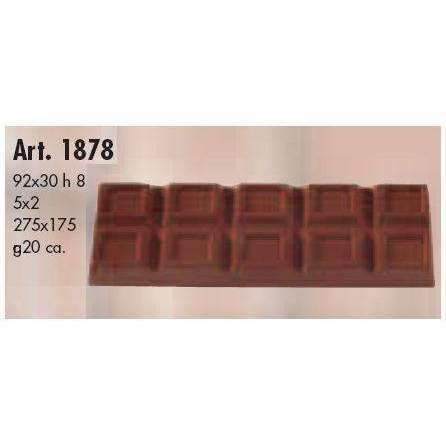 20g Framed Lines Decor Bar Chocolate Mould - Premium Silicone Baking Mold for DIY Chocolate Bars, Candy Making, and Home Baking - Perfect for Valentine's Day, Christmas Gifts, and Party Treats