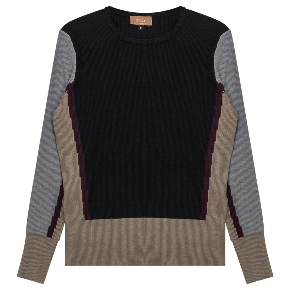 Stylish Color Blocked Sweater for Women | Trendy Knit Pullover | Perfect for Fall Fashion & Casual Outfits