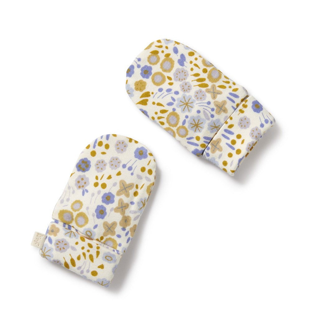 Little Meadow Organic Baby Mittens - Soft & Warm Newborn Hand Protectors for Winter - Perfect for Outdoor Play & Nursery Comfort