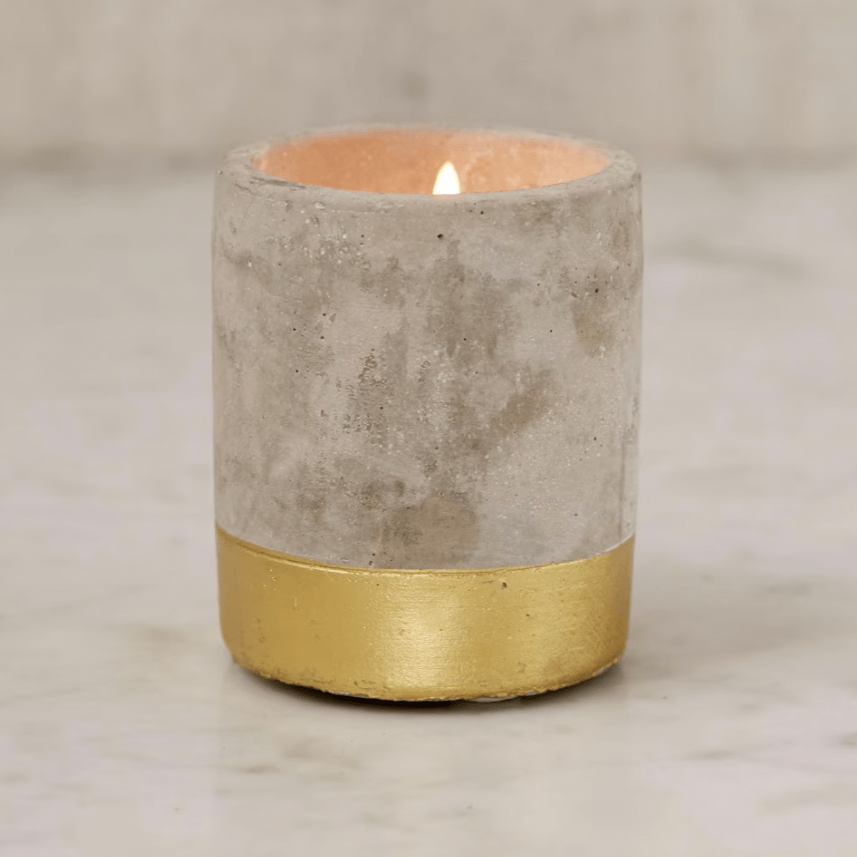 Milk & Cookies Scented Cement Candle with Wooden Stick - Perfect for Home Decor, Gifts, and Relaxation