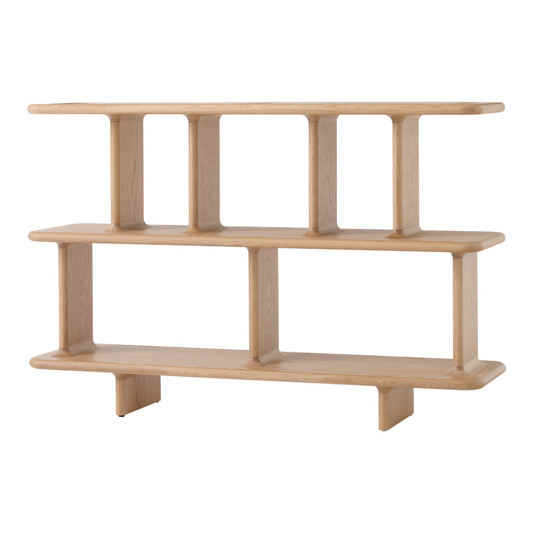 JH44 Standing Shelf - Modern Wooden Bookshelf for Home & Office - Perfect for Living Room, Bedroom, and Office Organization