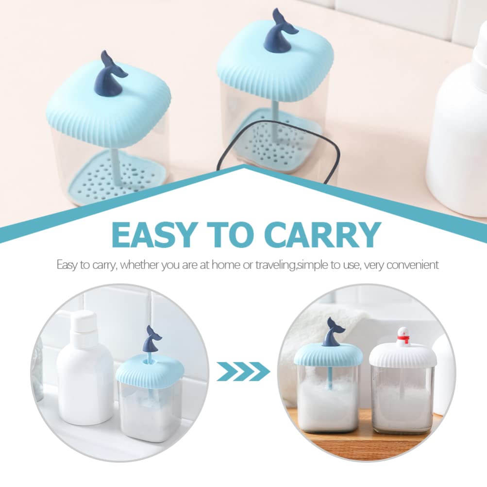 Minkissy 2-Piece Marshmallow Whip Maker & Face Foam Maker Set - Rich Cream Foamer, Facial Cleanser Foam Cup for Deep Cleansing - Perfect for Skincare Routine & DIY Beauty Treatments at Home