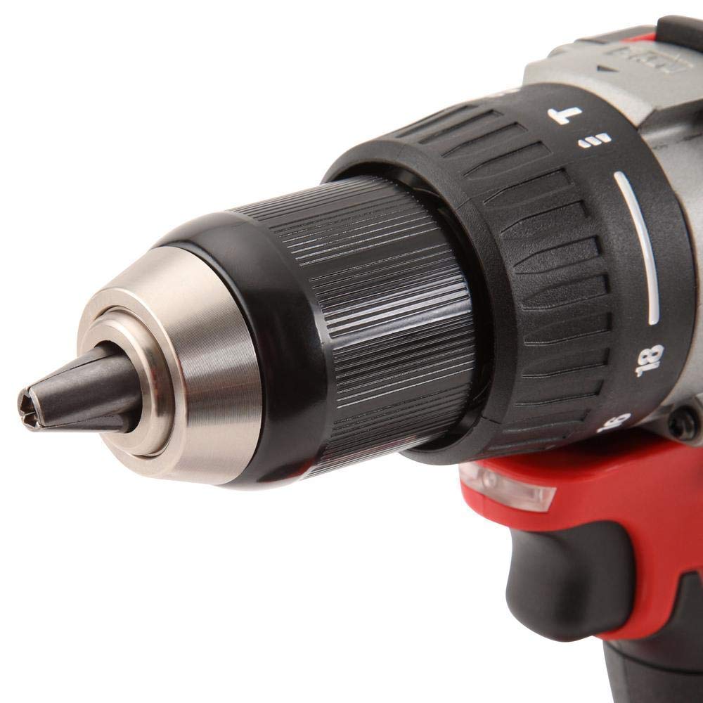Milwaukee 2893-22CX M18 18V Lithium-Ion Brushless Cordless Hammer Drill & Impact Driver 2-Tool Combo Kit with Tool Bag (Non-Retail Packaging) - Perfect for Construction, DIY Projects & Home Repairs