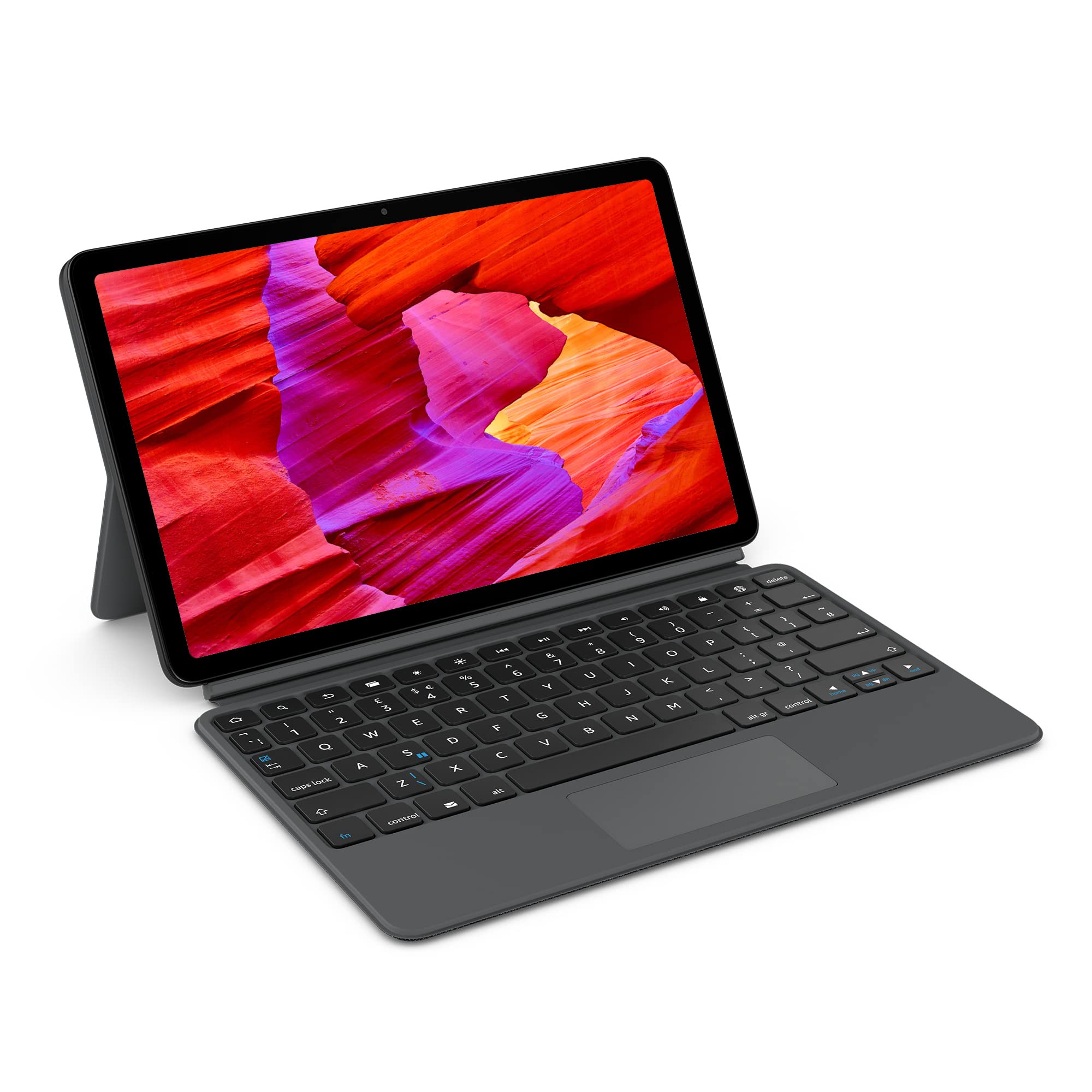 Amazon Fire Max 11 Tablet (2023 Newest Generation) with Keyboard Case Bundle - Octa-Core Processor, 4GB RAM, 64GB Storage, 14-Hour Battery Life - Grey (No Ads) - Perfect for Work, Study & Entertainment