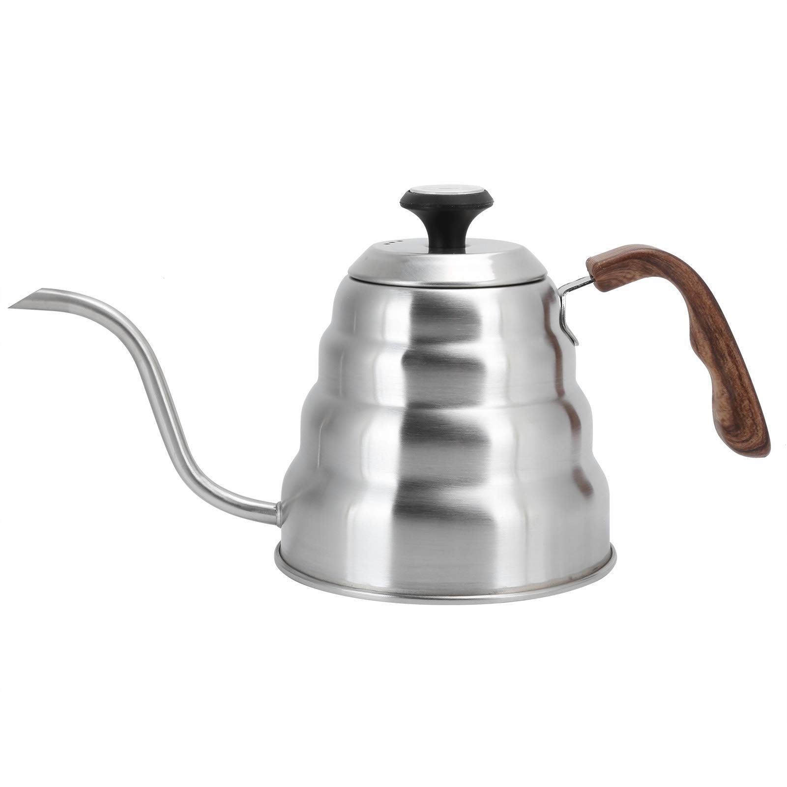 1.2L Stainless Steel Coffee Pot & Teapot with Built-in Thermometer - Perfect for Home Brewing, Camping & Office Use - AlvinliteHome