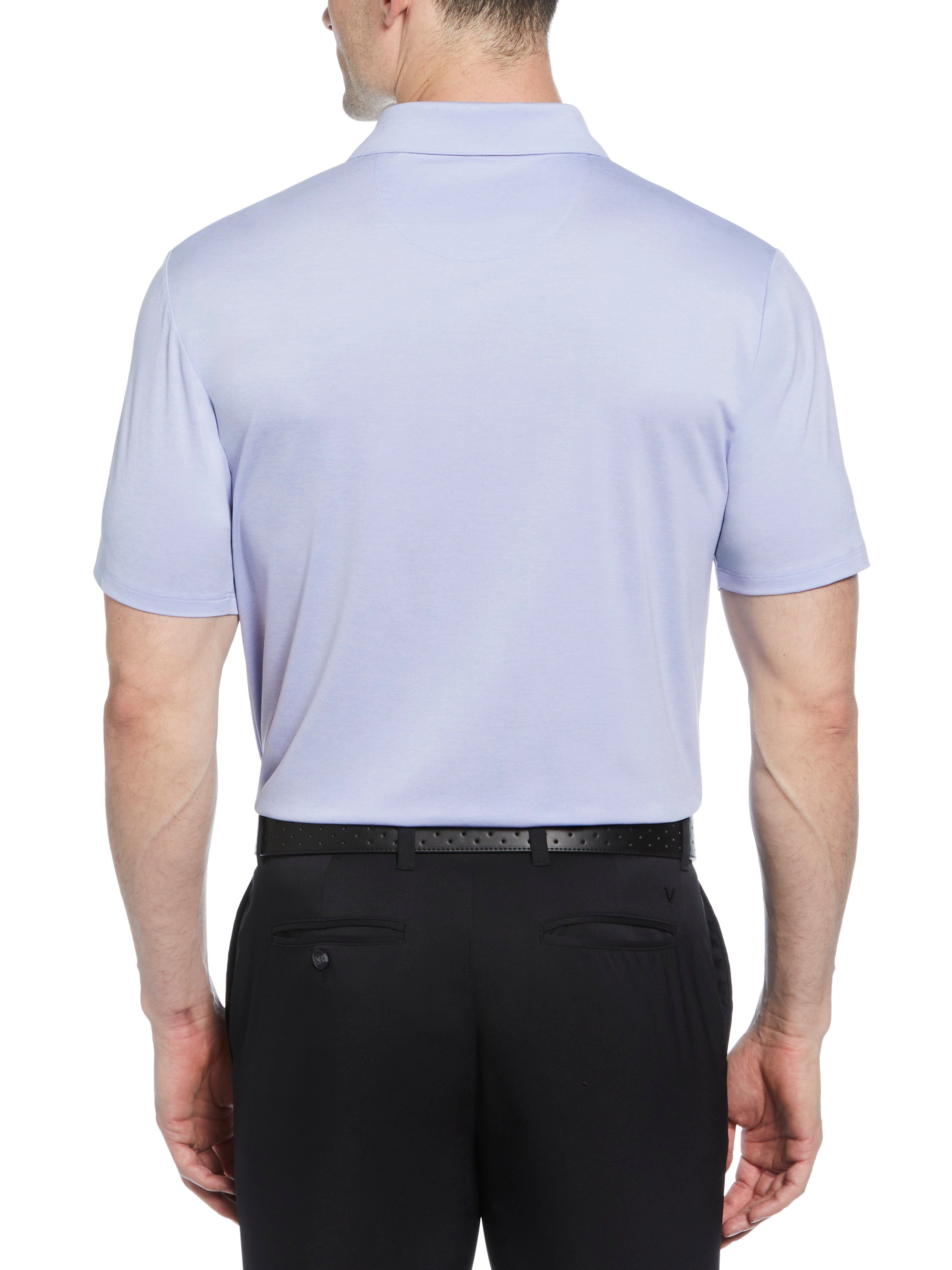 Premium Men's Heather Soft Touch Golf Polo Shirt - Breathable & Moisture-Wicking for Golf, Casual Wear & Outdoor Activities