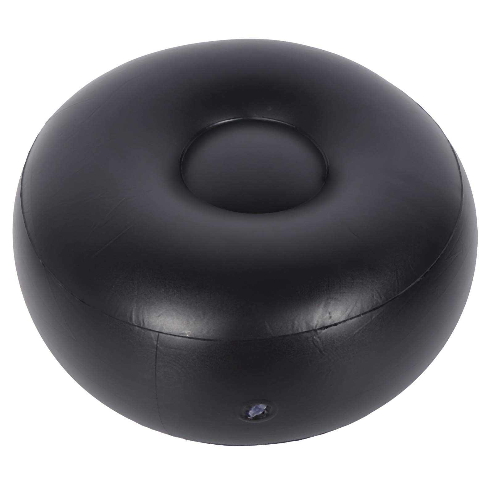 **Inflatable Chair for Outdoor & Indoor Use - Portable Round Air Chair with Flocking Stool & Footrest Cushion - Perfect for Home, Office, Travel, Camping & Beach Relaxation**
