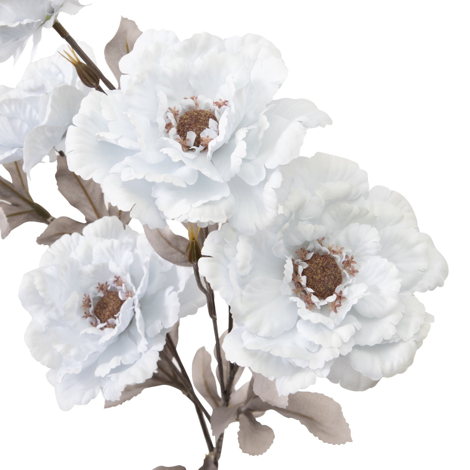 Light Blue Artificial Peony Lotus Flower - Elegant Home Decor for Weddings, Parties & Floral Arrangements