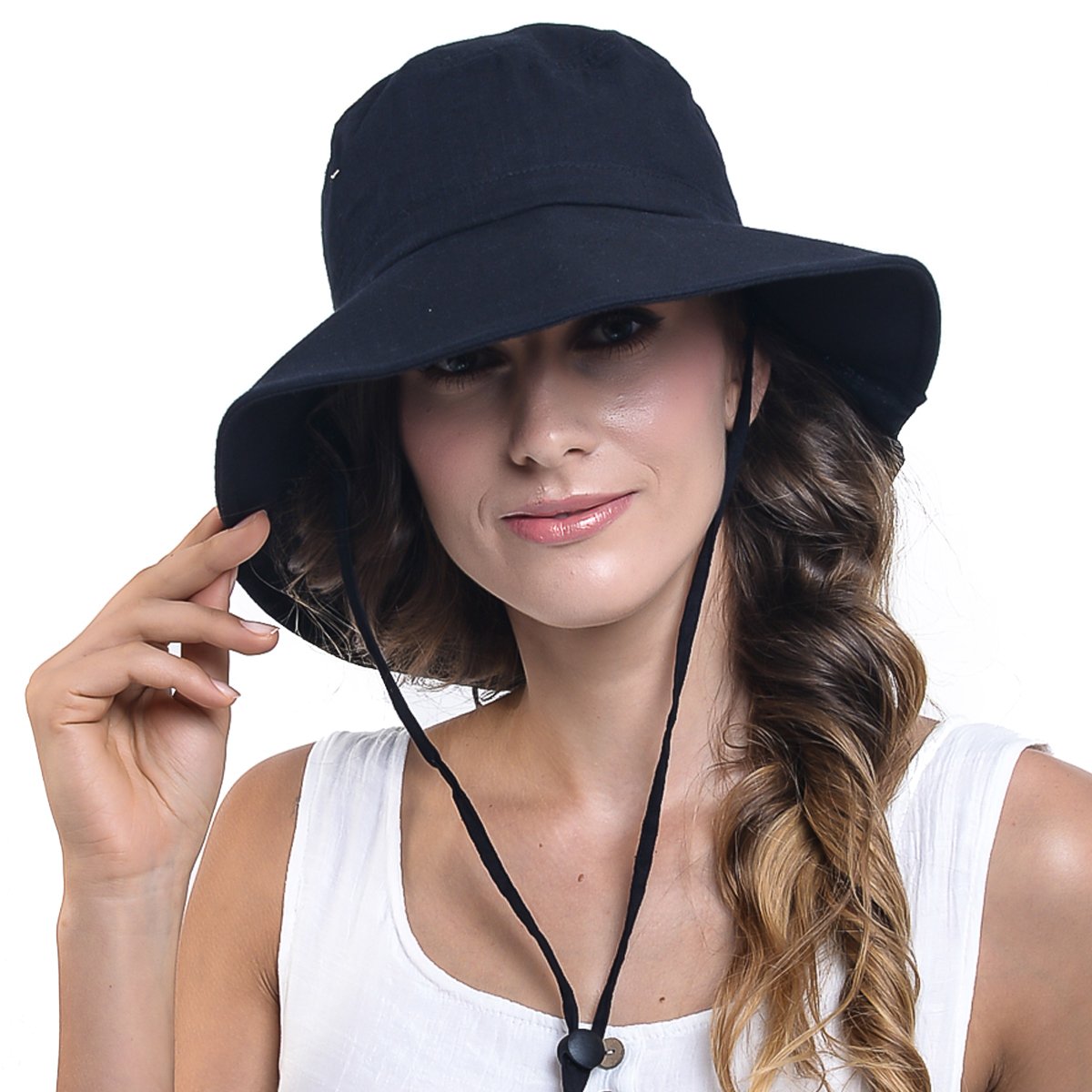 Reversible Bucket Hat for Women & Men - Fruit Print Sun Hat with UPF Protection for Fishing, Beach, Hiking & Outdoor Activities