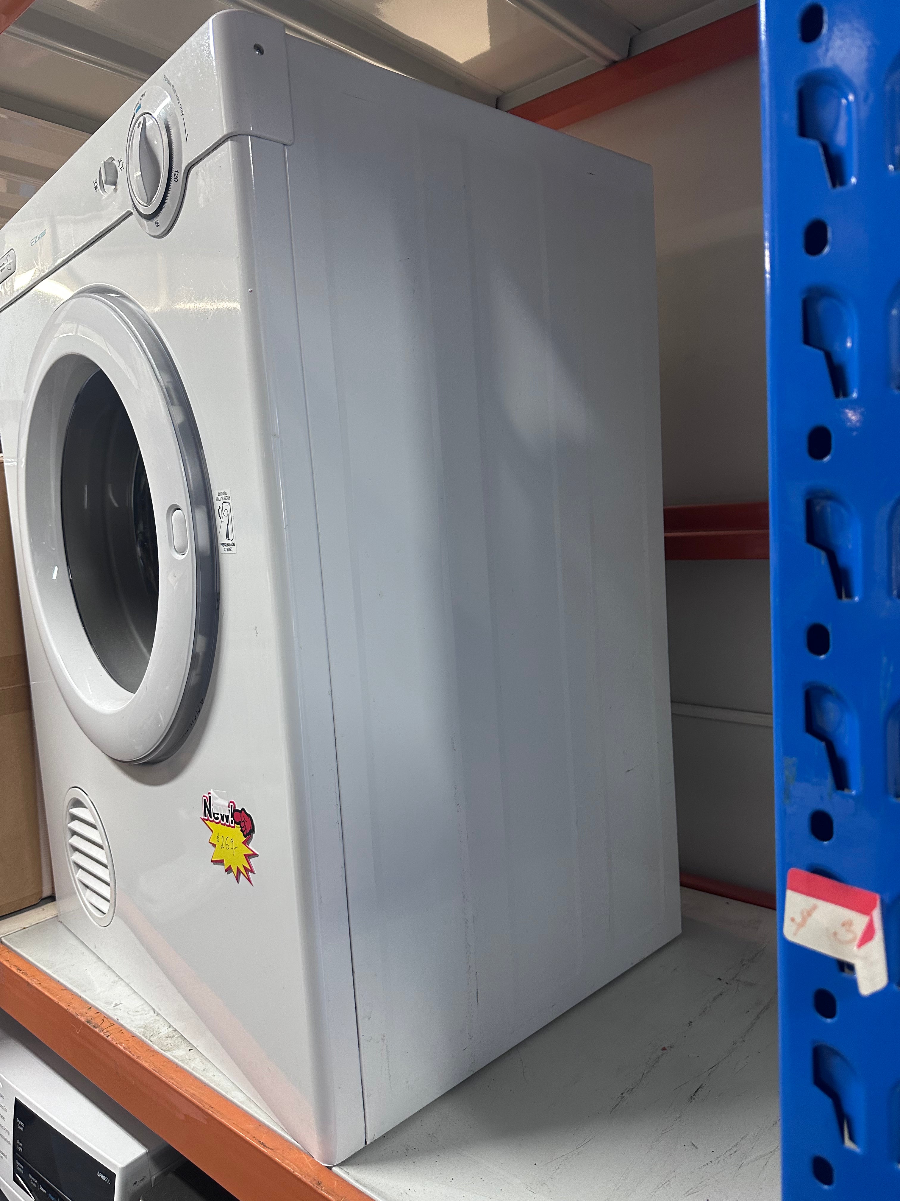 Simpson 4kg Vented Dryer - Energy Efficient, Compact Laundry Solution for Small Spaces | Perfect for Apartments, Dorms & RVs | Certified Refurbished