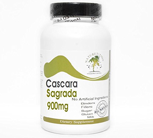 Cascara Sagrada 450mg - 200 Capsules | Natural Herbal Supplement for Digestive Support | No Additives, Non-GMO | Perfect for Constipation Relief & Colon Cleansing
