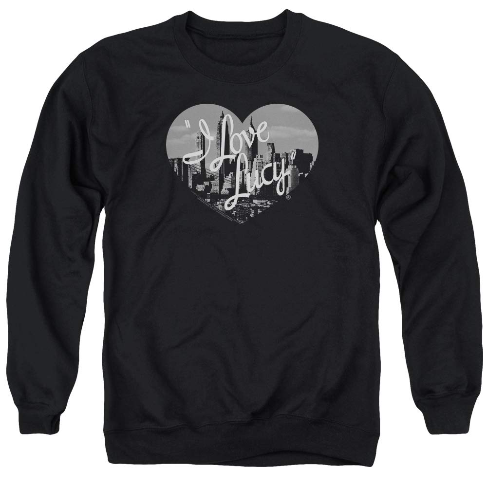 I Love Lucy Sweatshirt - Black & White Vintage TV Show Pullover Hoodie | Perfect for Casual Wear, Fan Gifts & Retro Fashion Lovers
