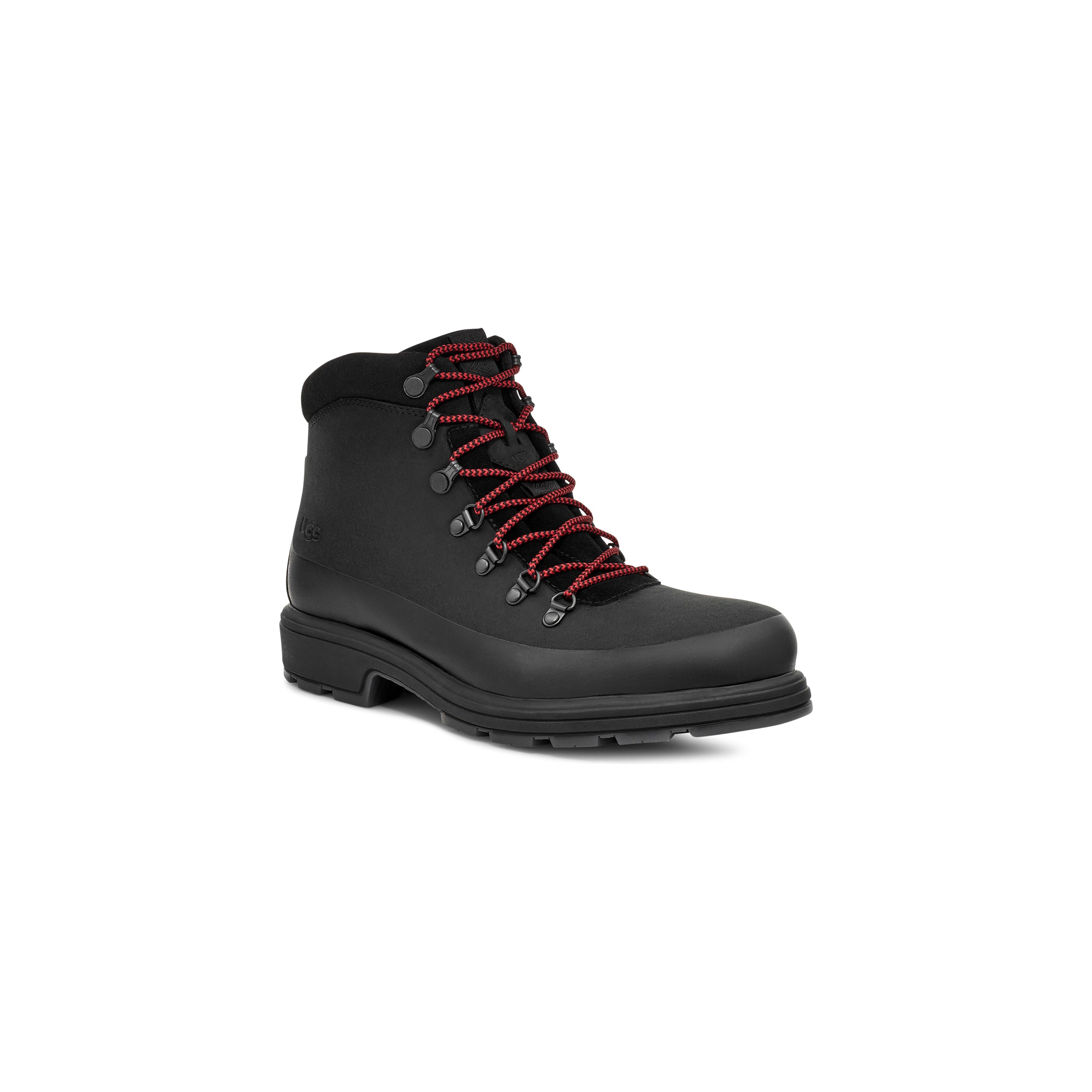UGG Men's Biltmore Hiker Boots in Black - Waterproof Hiking Shoes for Outdoor Adventures & Winter Walking