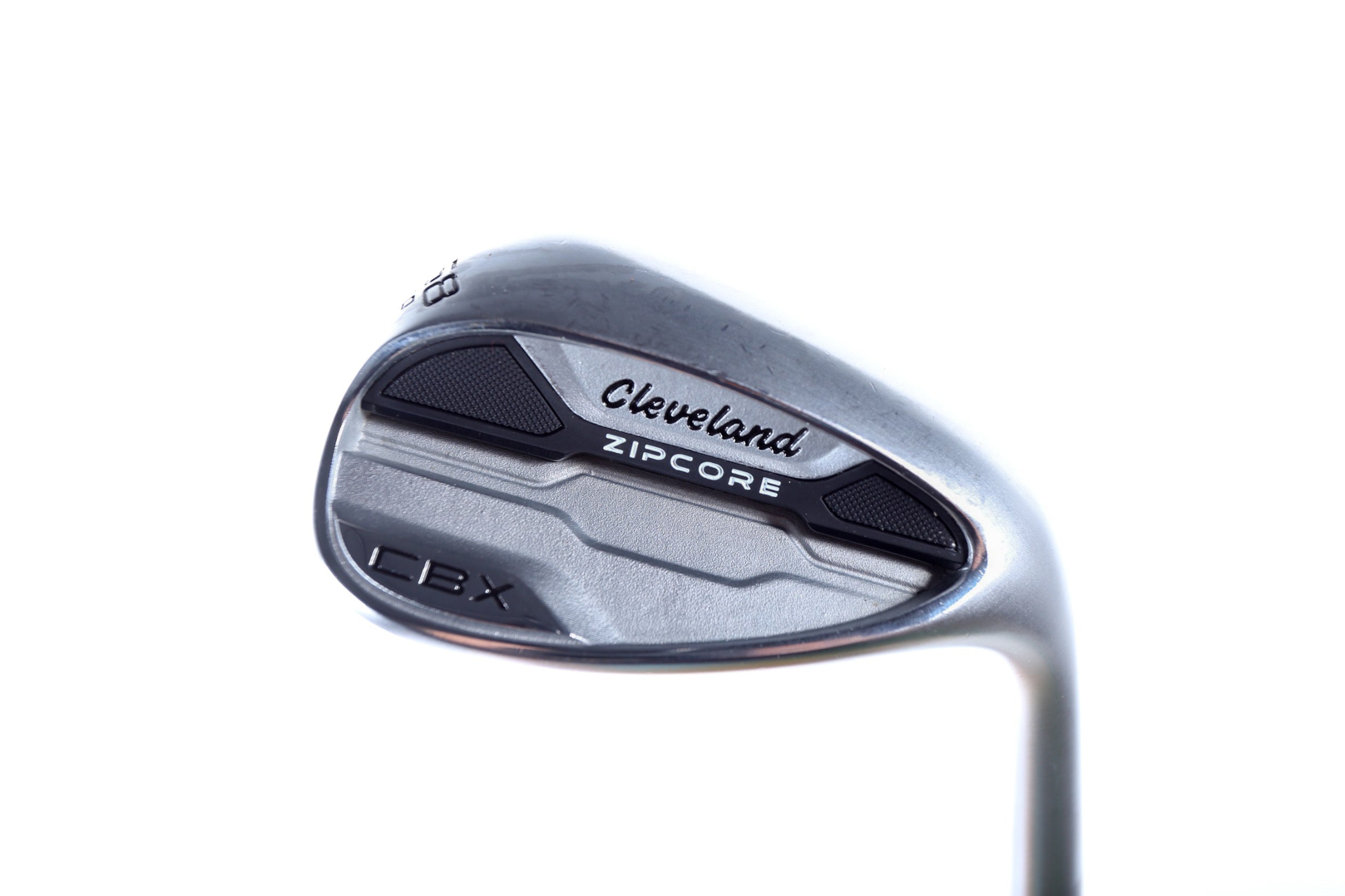 Used Cleveland CBX ZipCore Satin Lob Wedge 58° Right Handed Stiff Flex Golf Club - Perfect for Short Game Shots Around the Green