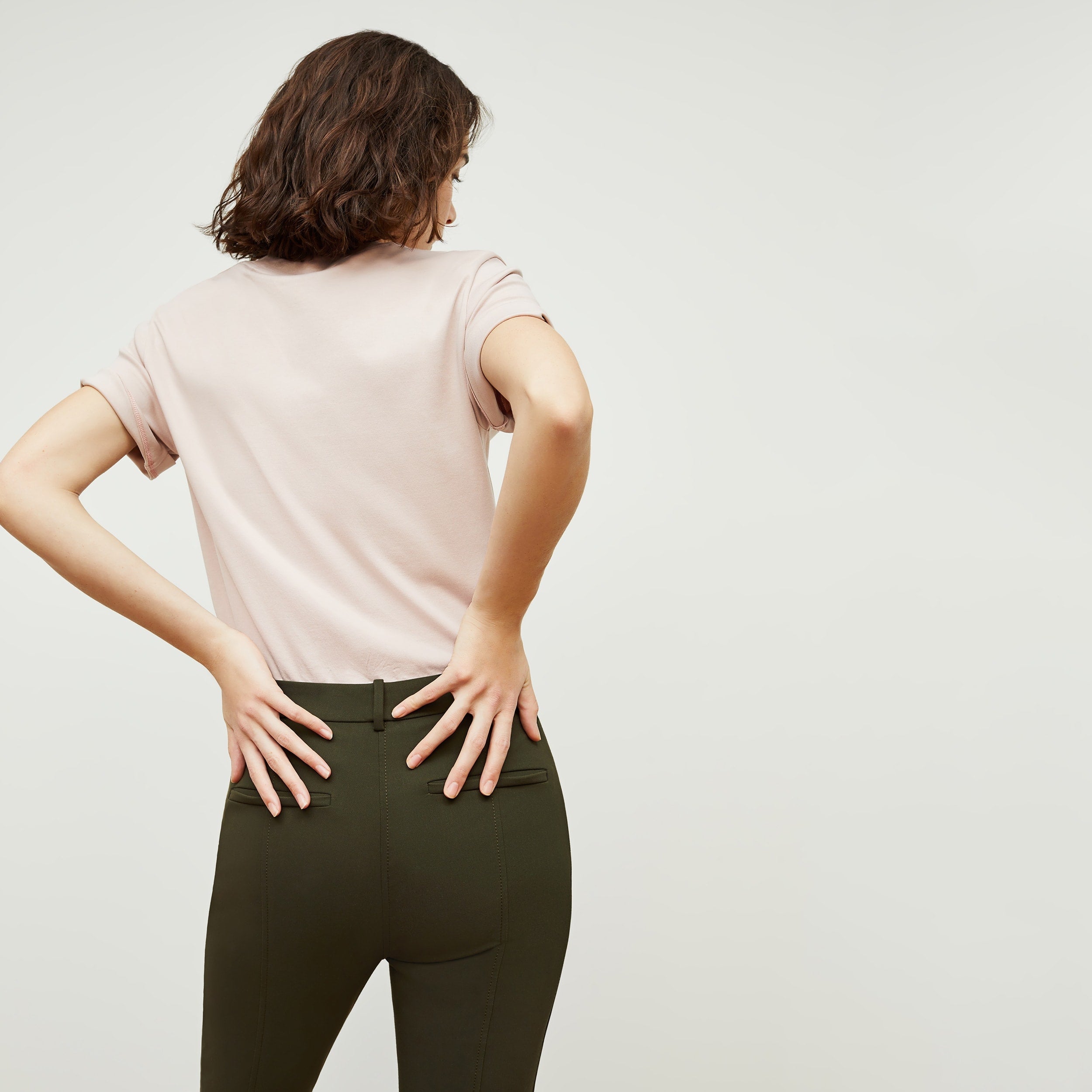 Curie Pant PowerStretch Pro - High-Performance Stretch Pants for Women in Dark Olive | Perfect for Yoga, Hiking & Outdoor Activities
