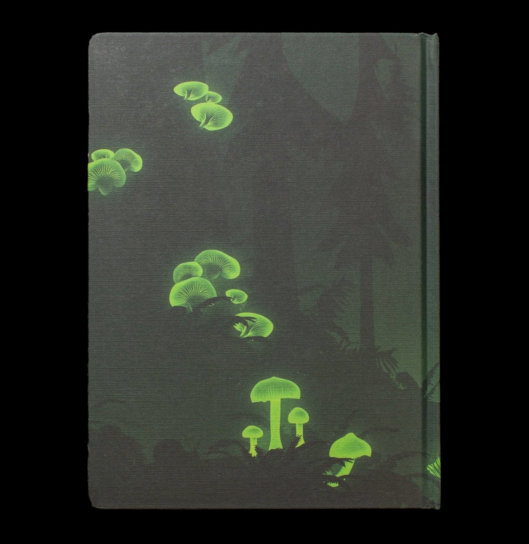 Bioluminescent Mushroom Dark Matter Notebook - Glow in The Dark Journal for Writing, Sketching & Note Taking - Perfect for Nighttime Journaling, Gift Ideas & Unique Stationery