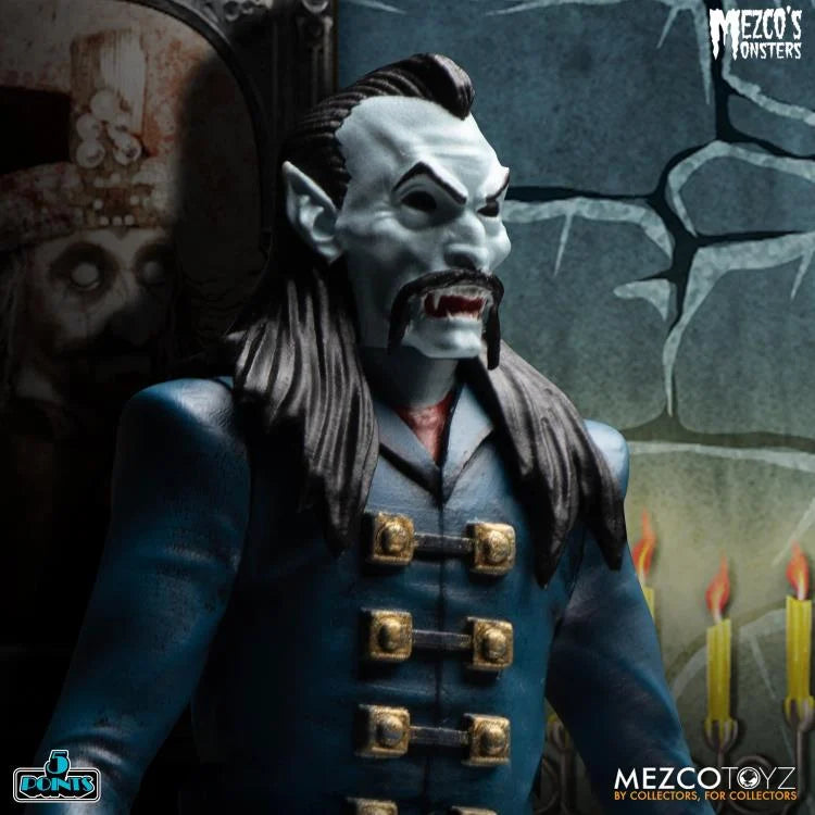 Mezco Monsters 5 Points Tower of Fear Deluxe Boxed Set Action Figure - Horror Collectible for Display & Scary Movie Nights