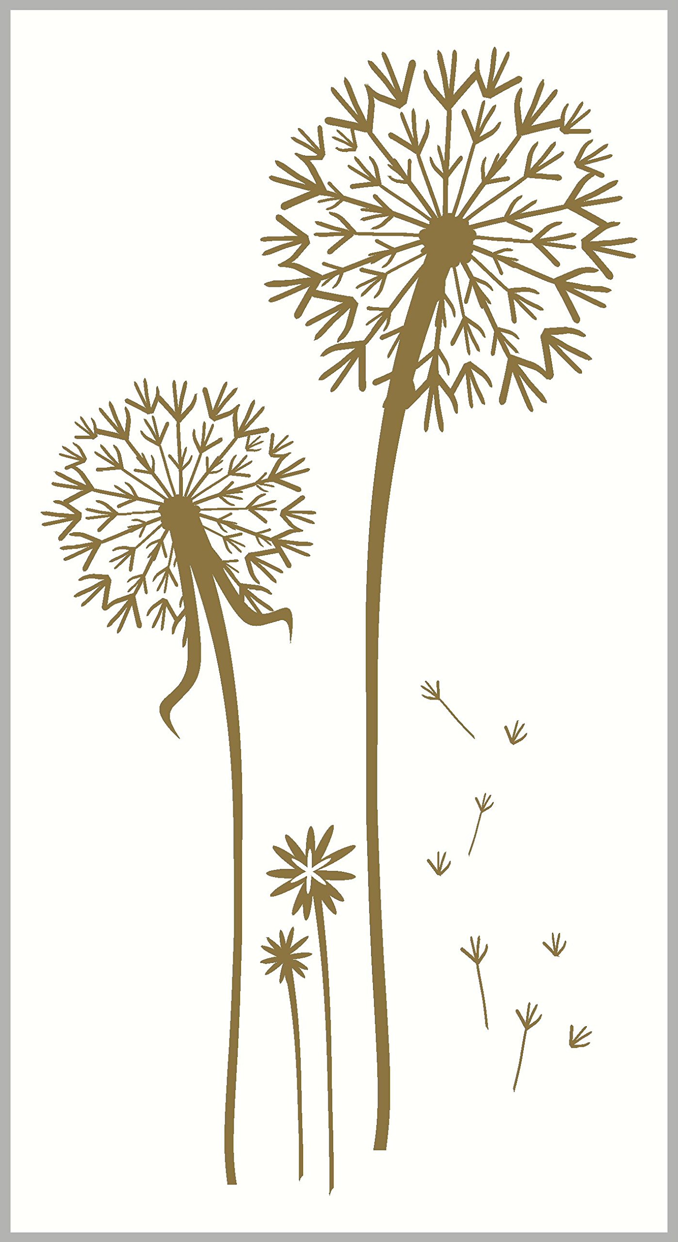 Dandelion Wall Decal 23