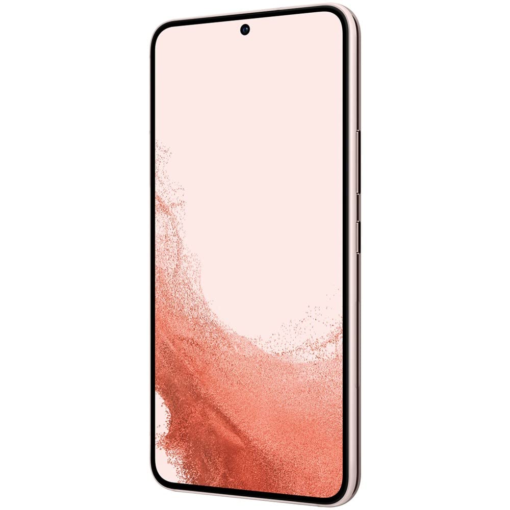 Samsung Galaxy S22 5G Unlocked Smartphone 128GB 8GB RAM - GSM Global Version (Pink Gold) | Renewed Premium Phone for Travel, Work & Entertainment