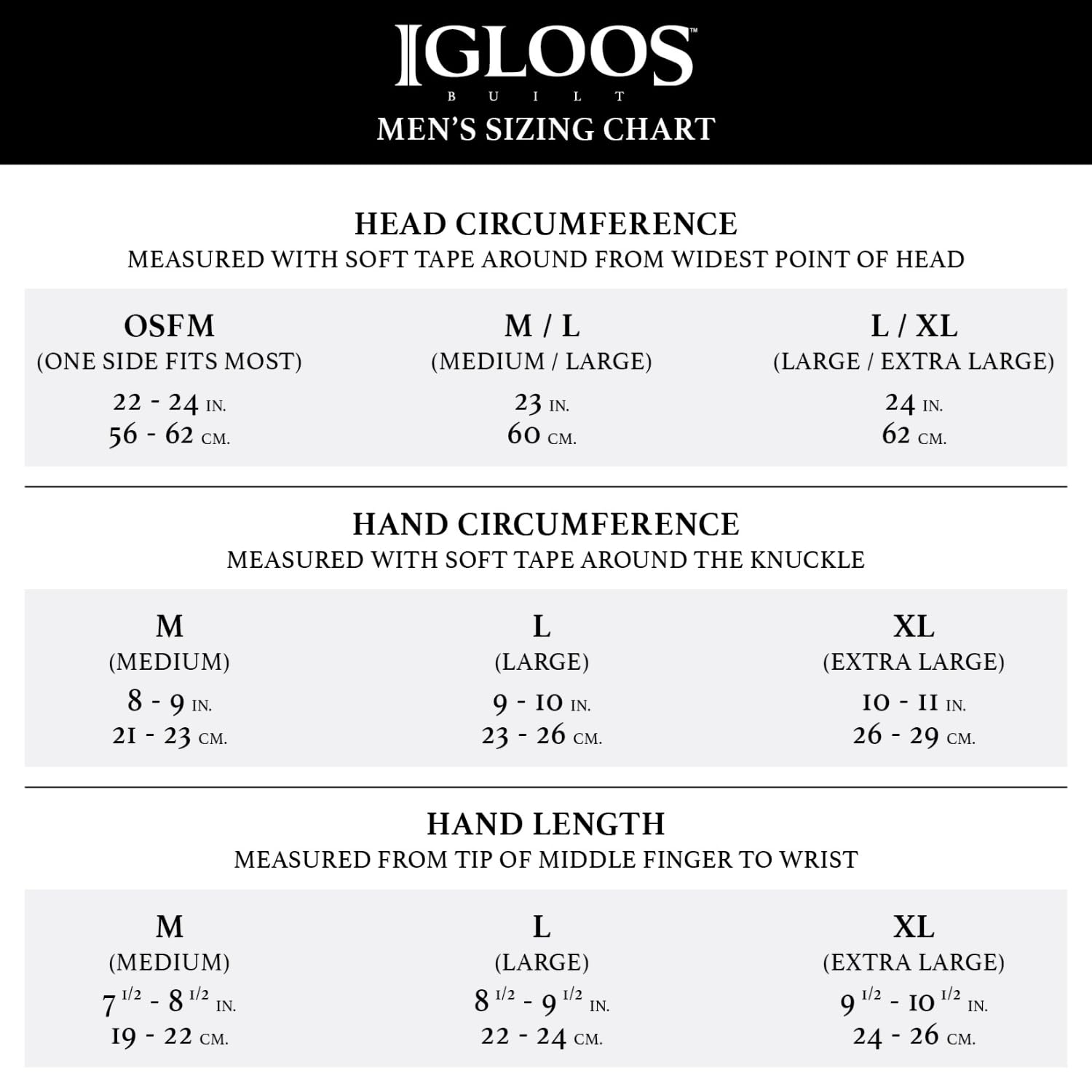 IGLOOSBUILT Men's Stretch Fleece Beanie - Warm Winter Hat for Cold Weather, Soft Knit Skull Cap for Outdoor Activities, Hiking, Skiing & Snowboarding