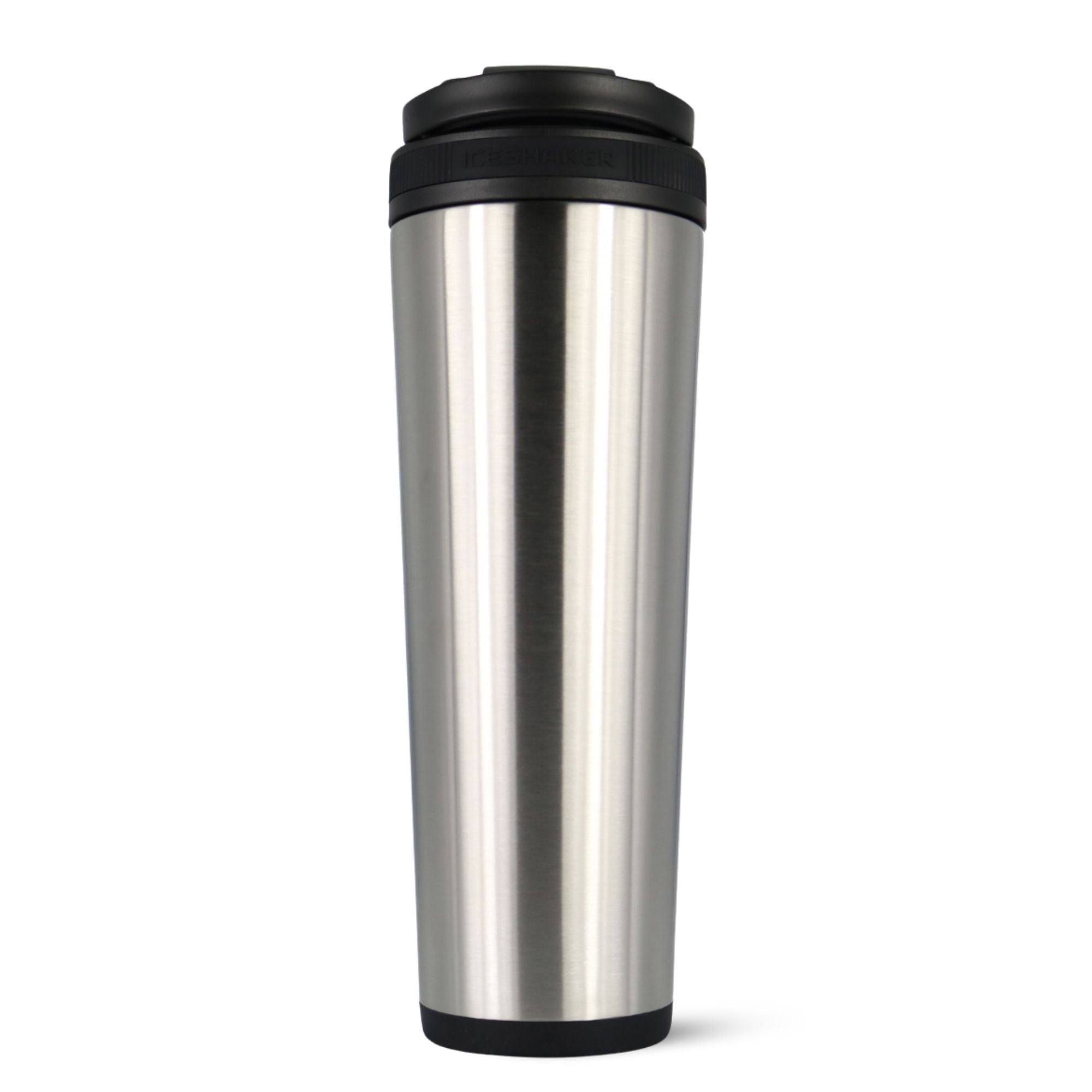 Premium Stainless Steel Ice Shaker Bottle - Leakproof Protein Shaker for Gym, Workouts & Travel - BPA-Free Fitness Water Bottle with Mixing Ball - Ideal for Protein Powder, Pre-Workout & Smoothies
