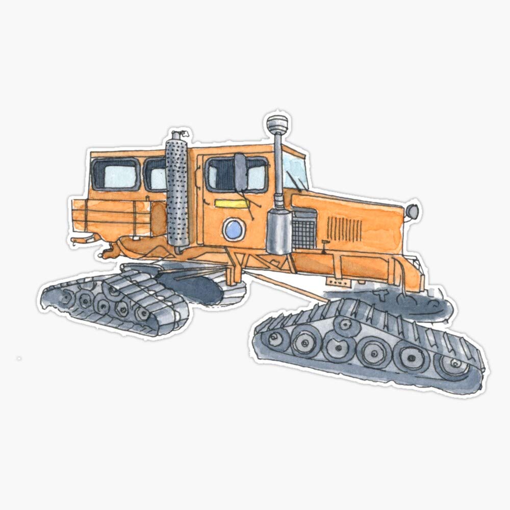 Leyland Designs Tucker SNO Cat Vinyl Sticker - 5
