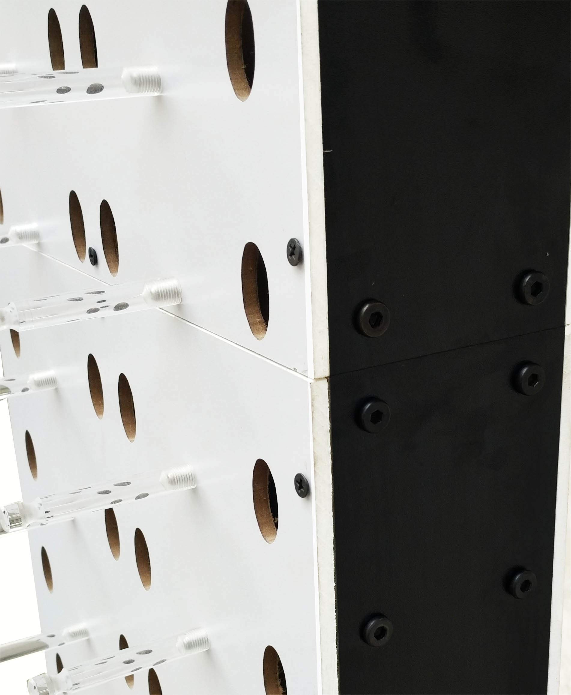 FixtureDisplays® 64-Pair Reading Glasses Display Stand - Durable Eyewear Organizer for Retail Stores, Pharmacies & Optical Shops - Perfect for Showcasing Readers in High-Traffic Areas
