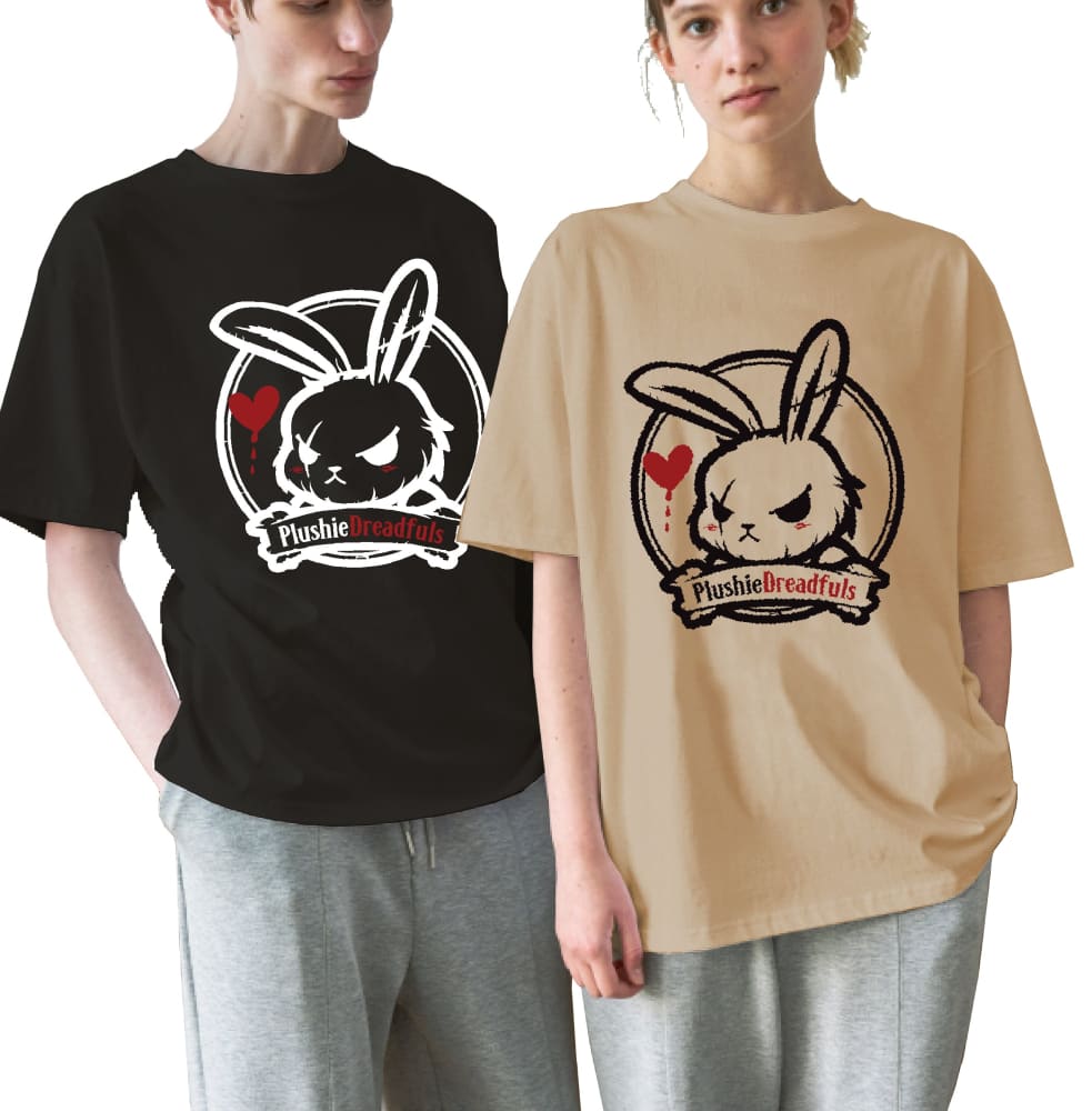 Plushie Dreadfuls Logo T-Shirt - Soft Cotton Graphic Tee for Fans & Collectors - Perfect for Casual Wear, Cosplay, and Gift Giving