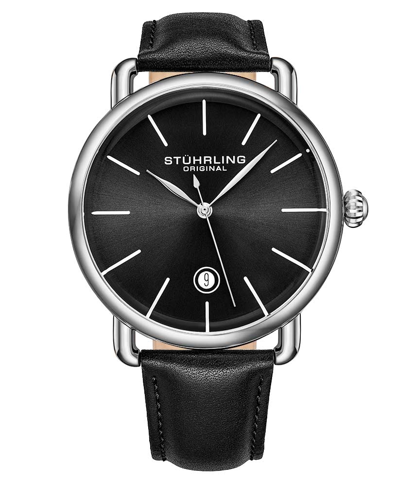 Chronicle Quartz 42mm Classic Men's Watch - Elegant Stainless Steel Dress Watch for Business & Formal Occasions