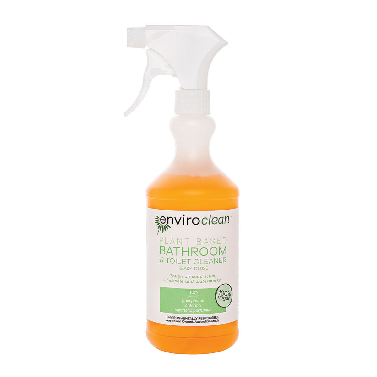 Eco-Friendly Plant-Based Bathroom & Toilet Cleaner Spray - 750ml | Natural, Non-Toxic Formula for Sparkling Clean Surfaces | Perfect for Homes, Offices & Commercial Spaces