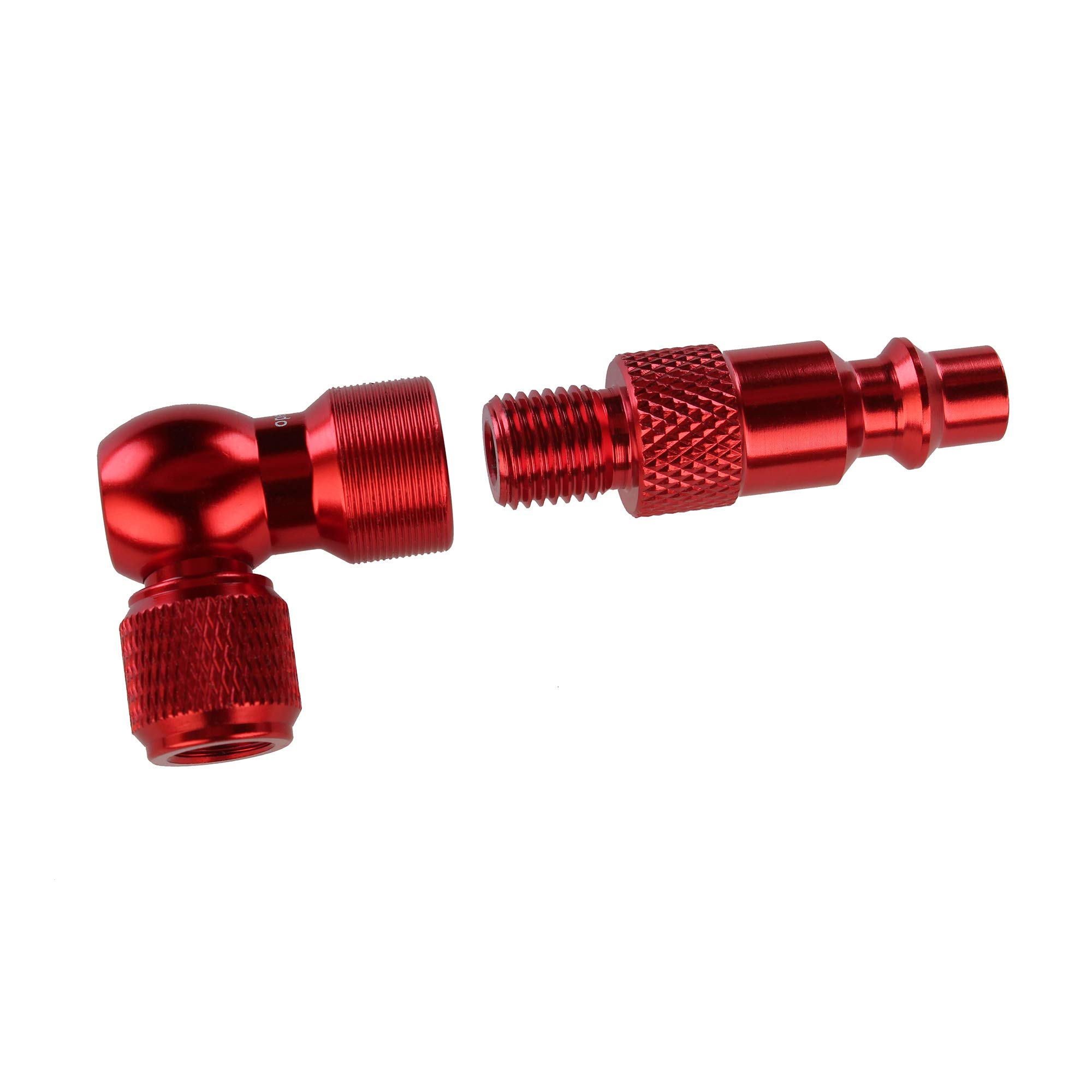 Prestacycle CO2 Air Compressor Adapter - Compatible with CO2 Inflator Heads for Bikes, Tires & Sports Equipment - Perfect for Road Bikes, MTBs & Inflatable Gear
