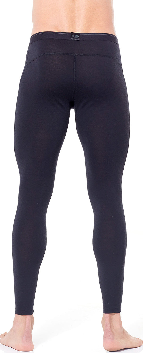 200 Oasis Men's Fly Leggings - Comfortable & Breathable Workout Pants for Running, Gym & Yoga | Premium Stretch Fabric with Convenient Fly Opening