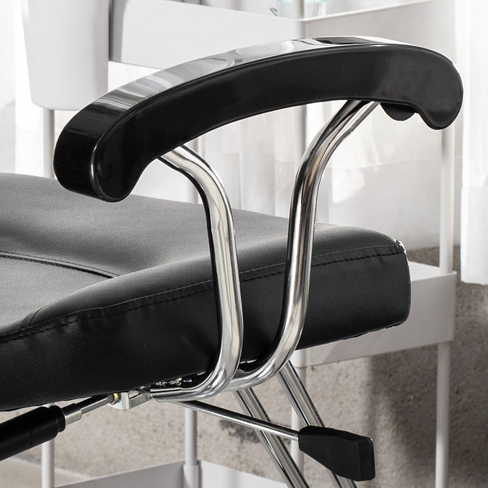 Premium Hydraulic Styling Salon Chair 8719 - Adjustable Height, 360° Swivel & Comfortable Padding for Hairdressers, Barbers & Home Use
