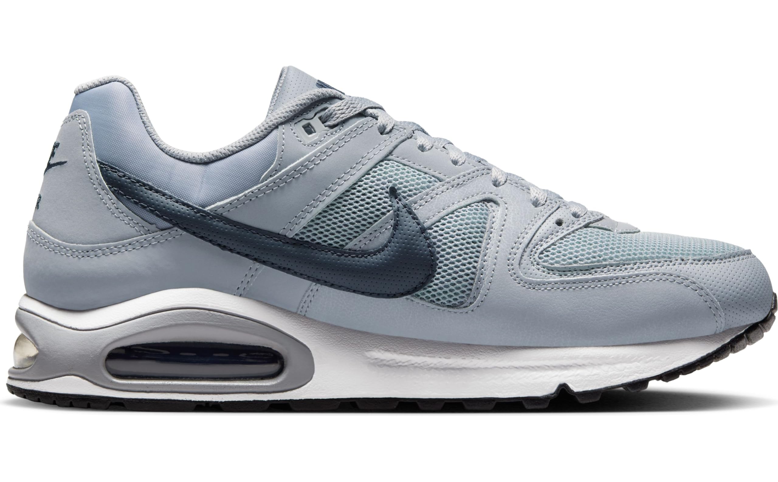 Nike Men's Low-Top Trainers - Grey Stealth Dark Obsidian White Black - Size 41 | Lightweight Running Shoes for Gym, Workout & Casual Wear