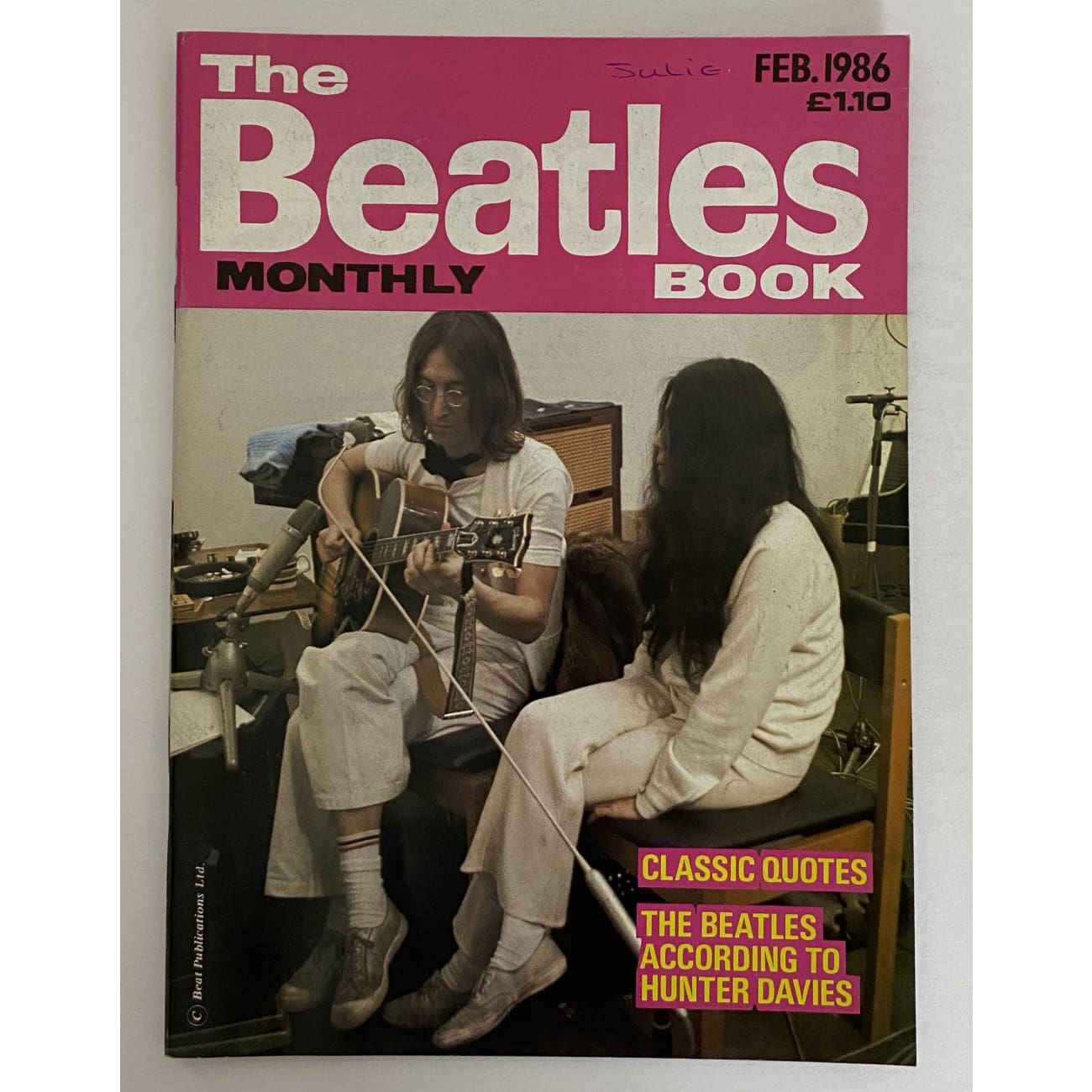 The Beatles Book Monthly Magazines 1986 Issues - Original 3rd Era Collectibles - Sold Individually | Perfect for Music Memorabilia Collectors & Beatles Fans