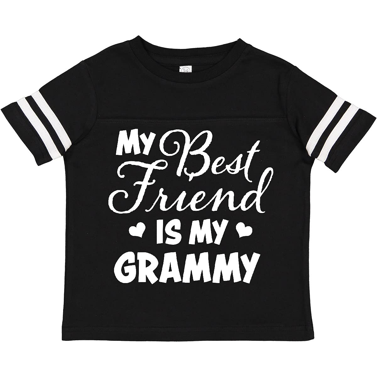 My Best Friend is My Grammy with Hearts Toddler T-Shirt - Perfect for Family Gatherings & Grandparents Day