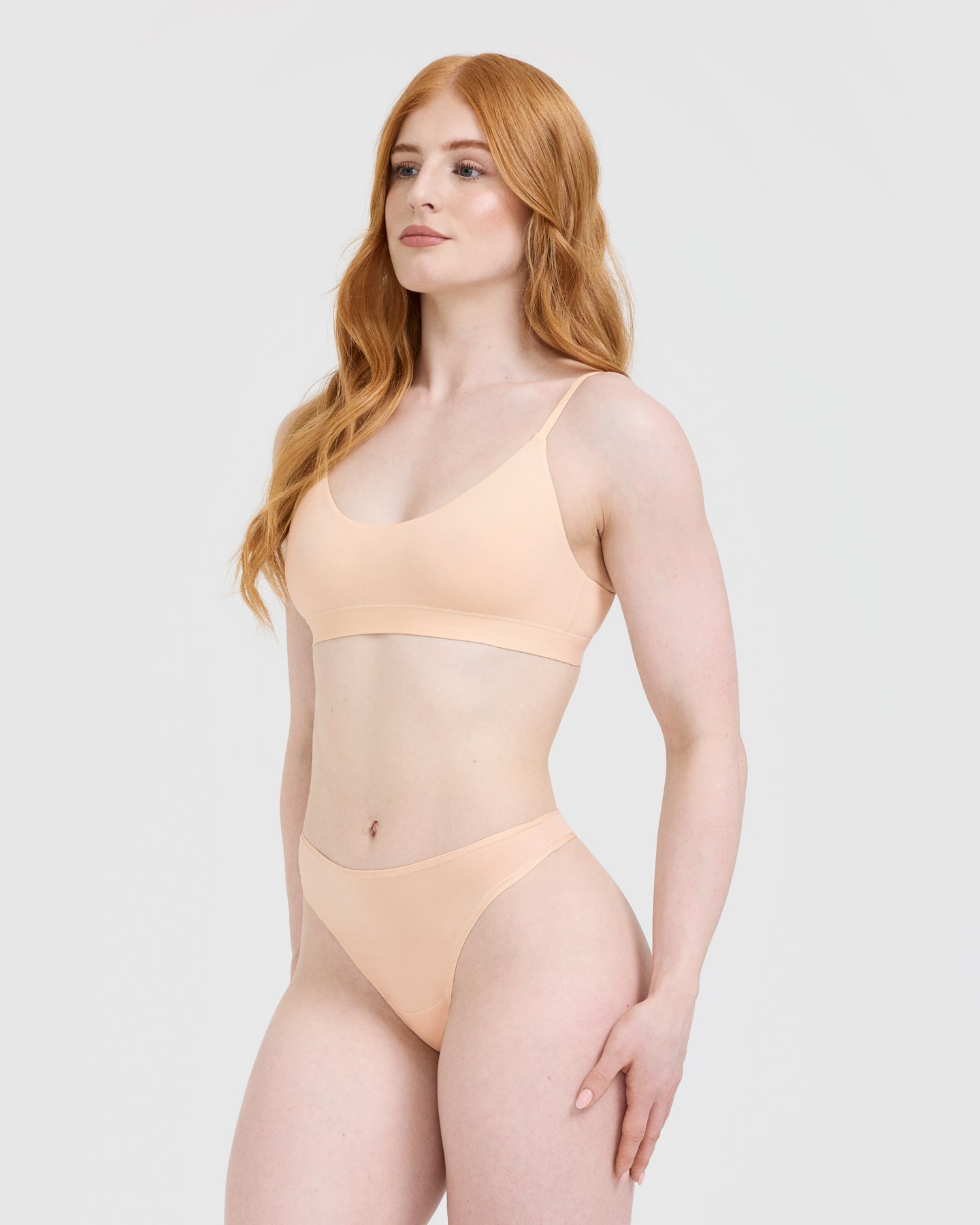 Nude Silhouette Thong - Seamless Underwear for Women | Perfect for Everyday Wear, Yoga & Special Occasions