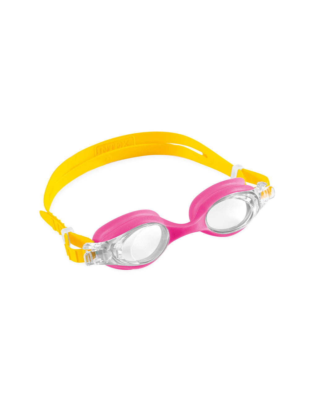 Intex Aqua Flow Swim Goggles for Adults & Kids - Comfortable, Anti-Fog, UV Protection - 1 Count Pack - Perfect for Swimming, Snorkeling & Water Sports