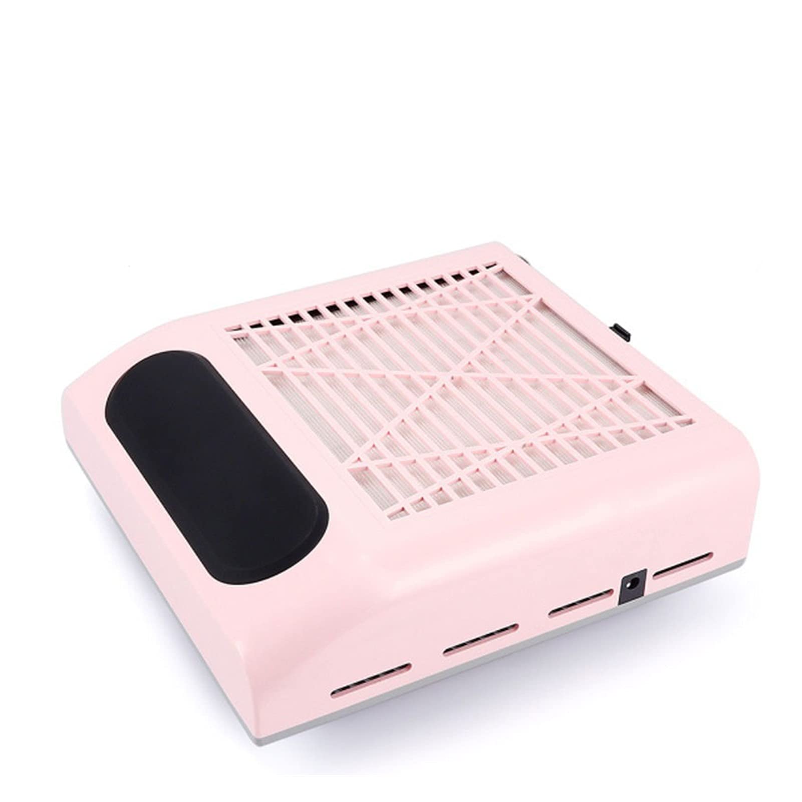 80W Professional Nail Dust Collector with Strong Suction - Manicure Vacuum Cleaner & Fan for Salon, Home Nail Care - Dust-Free Nail Filter System (Plug Type) - Perfect for Gel Polish, Acrylic Nails & Pedicures