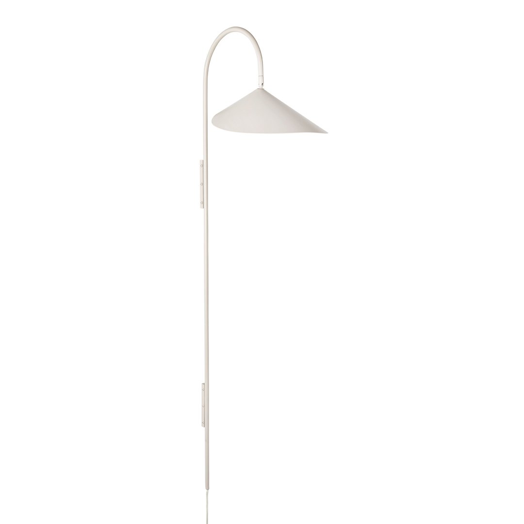 Arum Modern Tall Wall Lamp - Sleek Adjustable LED Light for Living Room, Bedroom, or Hallway - Perfect for Ambient Lighting and Home Decor