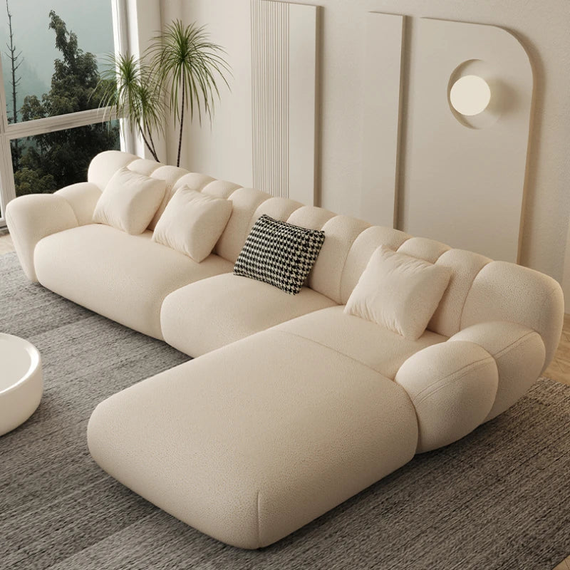 Tulip Loveseat Lounge Corner Sofa Set - Modern 2-Seater for Small Spaces, Living Room, Apartment & Office - Comfortable & Stylish Home Decor