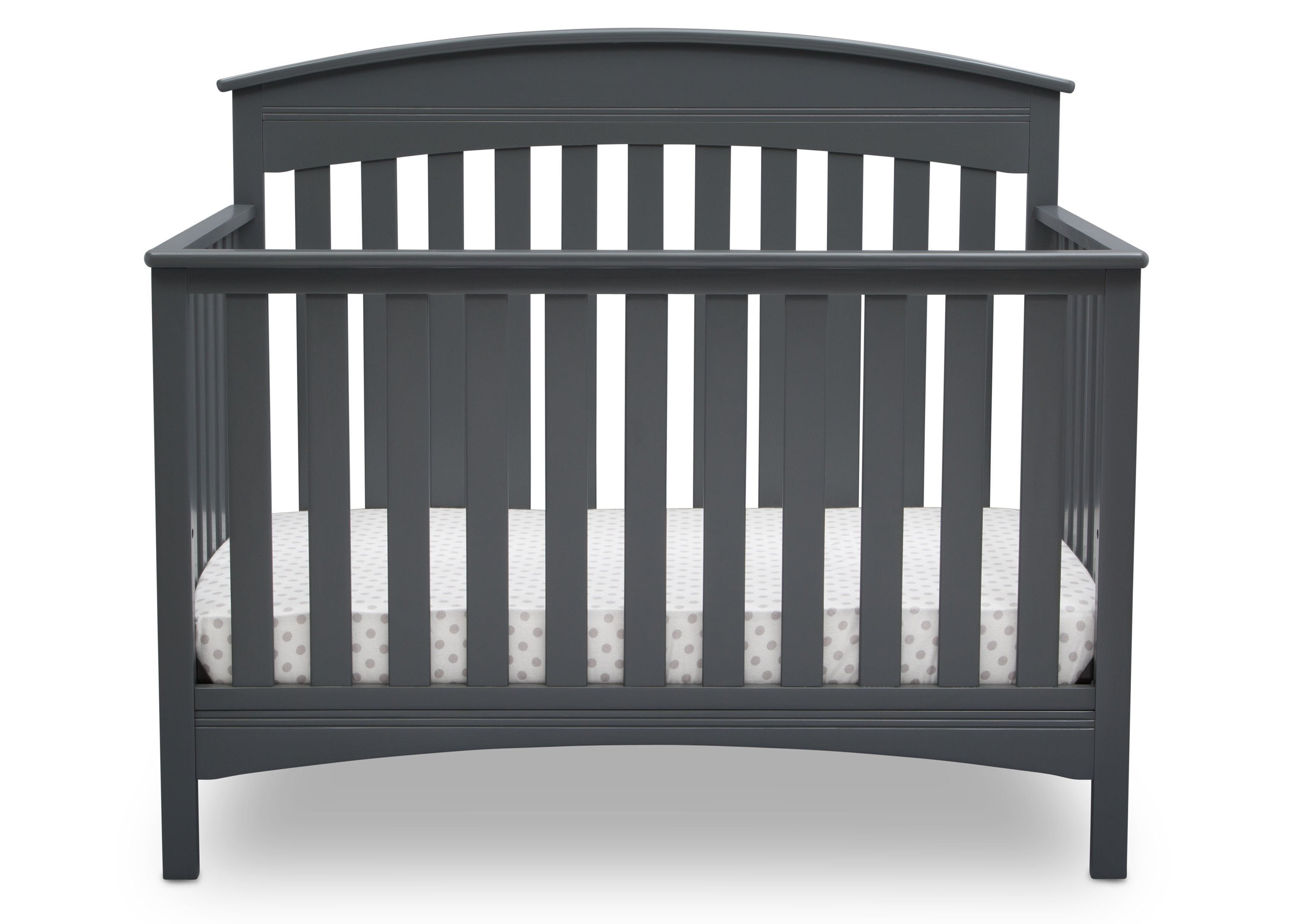 Bennington Elite Arched 4-in-1 Convertible Crib - Convertible Baby Crib to Toddler Bed, Daybed & Full-Size Bed | Perfect for Nursery, Bedroom & Guest Room