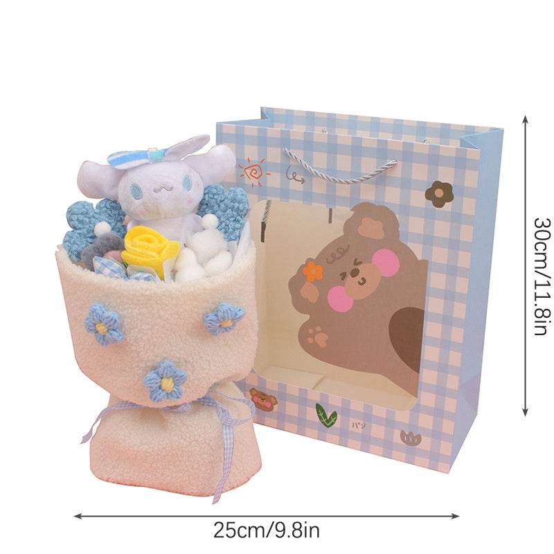 Fluffié: Adorable Kawaii Plush Flower Bouquet Gift - Perfect for Birthdays, Valentine's Day & Home Decor