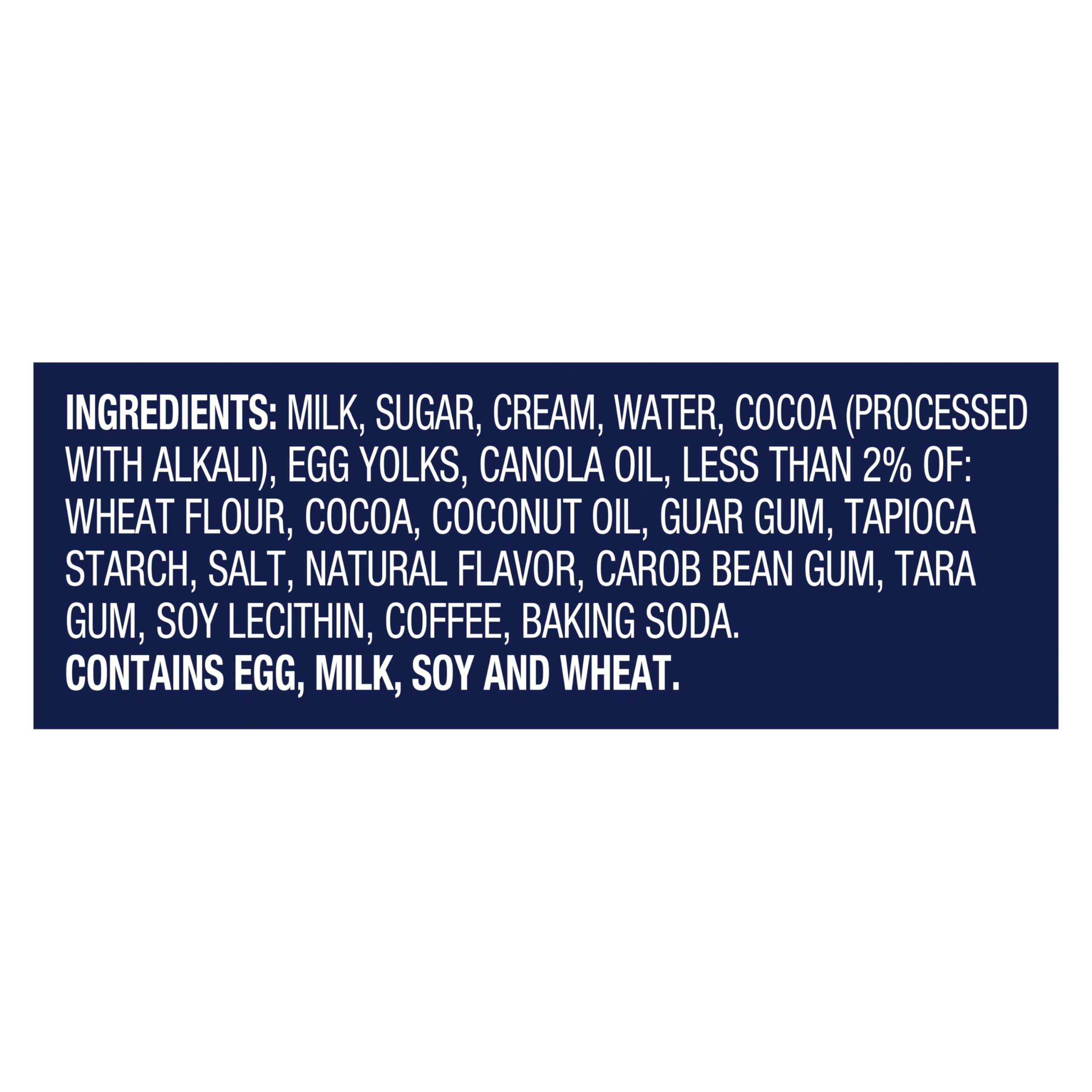 Talenti Mini Gelato Bars - Dark Chocolate (6-Pack) | Low-Calorie Dessert for Parties