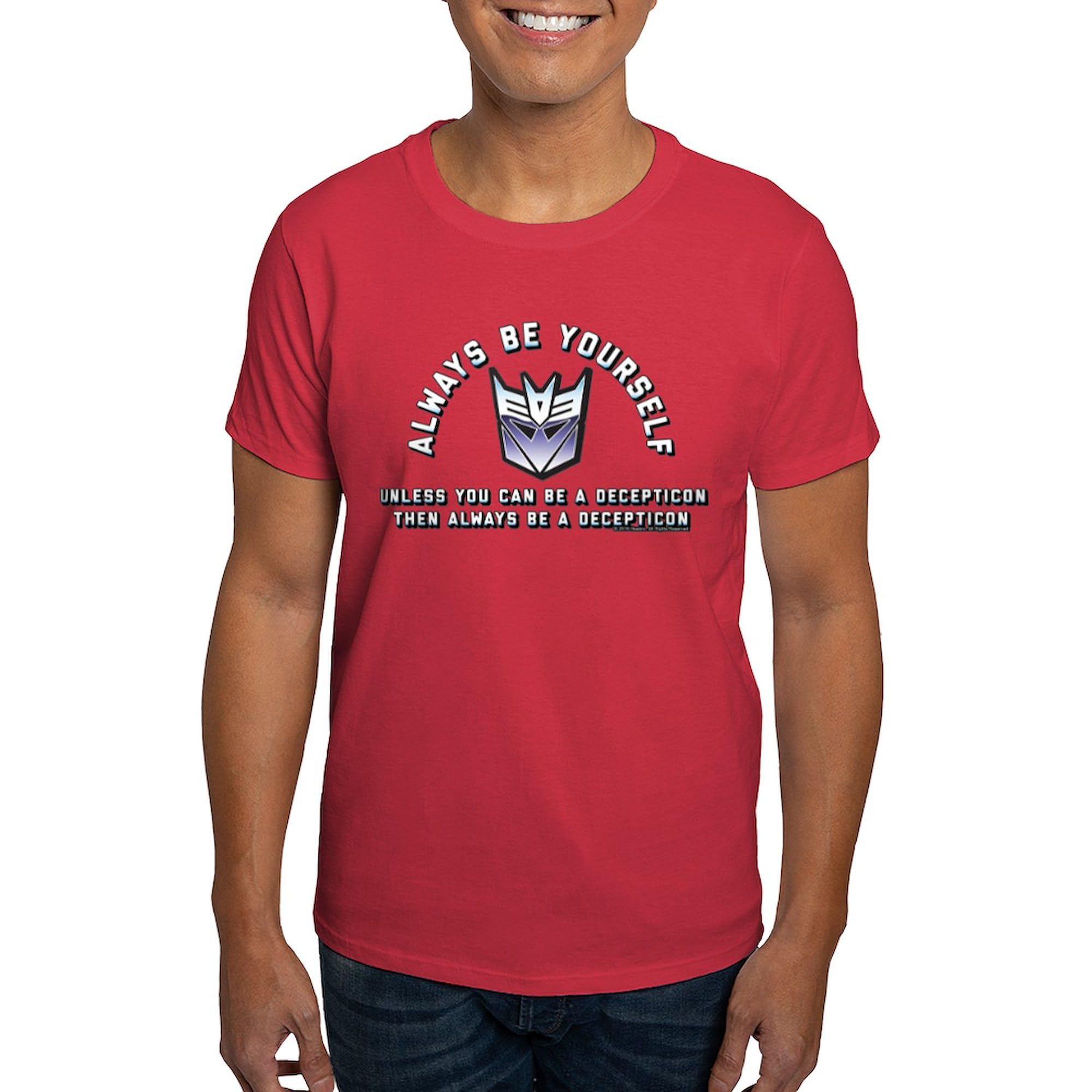 Transformers Always Be A Decepticon Men's Graphic T-Shirt - 100% Cotton Dark Tee for Fans | Perfect for Cosplay, Comic Con & Everyday Wear