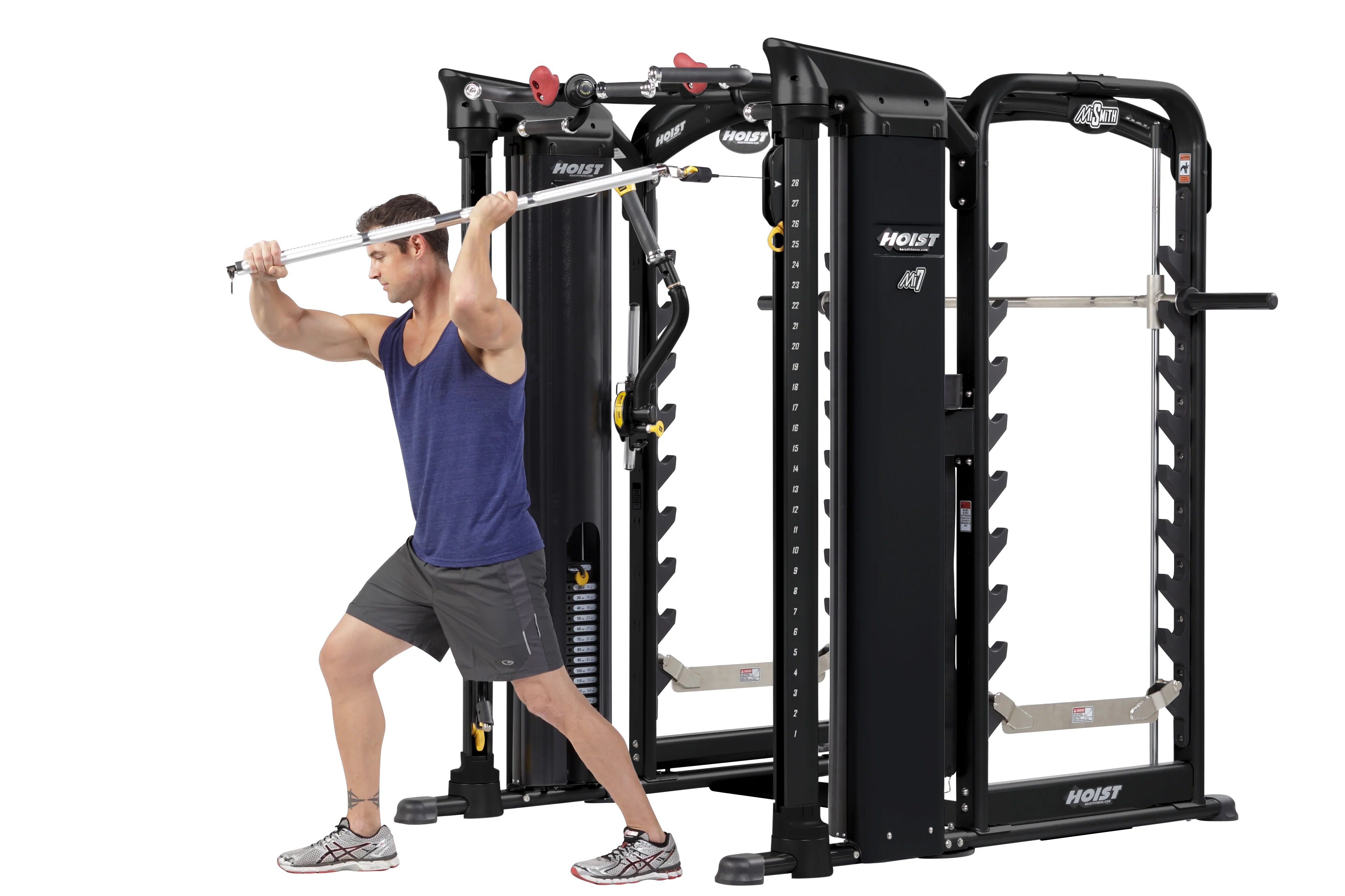Hoist MI7Smith Functional Training System - Premium Home Gym Equipment for Strength & Fitness - Perfect for Home Workouts & CrossFit Training