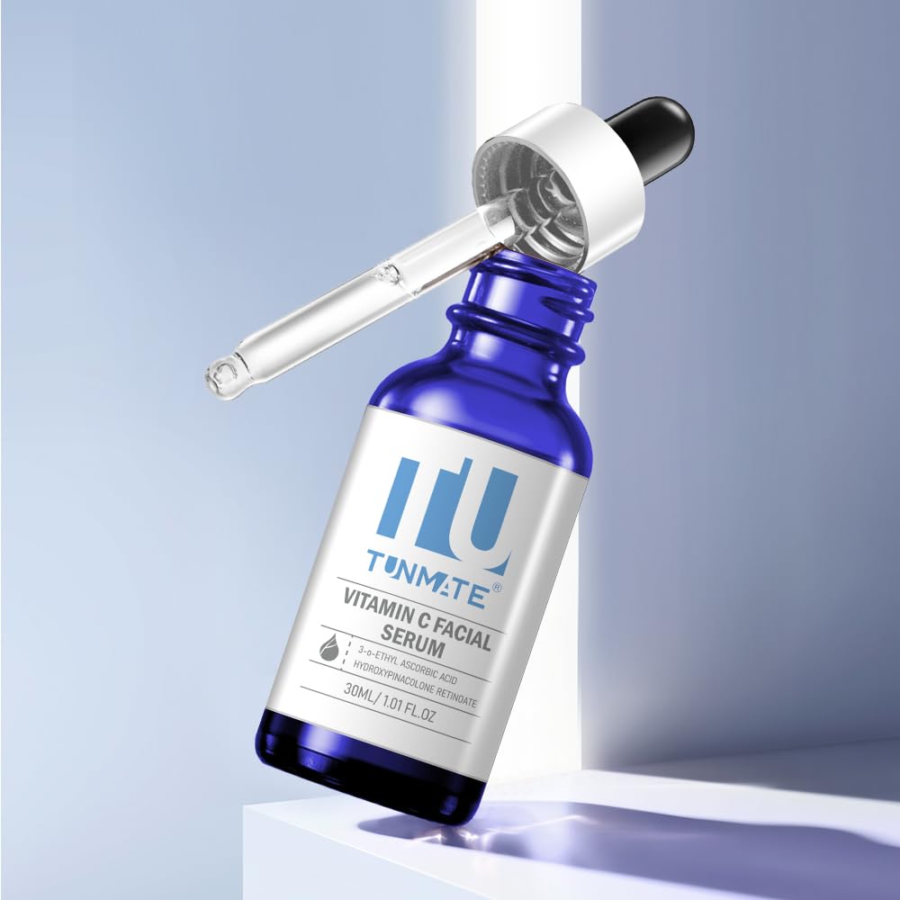 Best Vitamin C Facial Serum for Brightening & Hydration - Anti-Aging Moisturizing Face Serum for Glowing Skin - Day & Night Skincare Routine