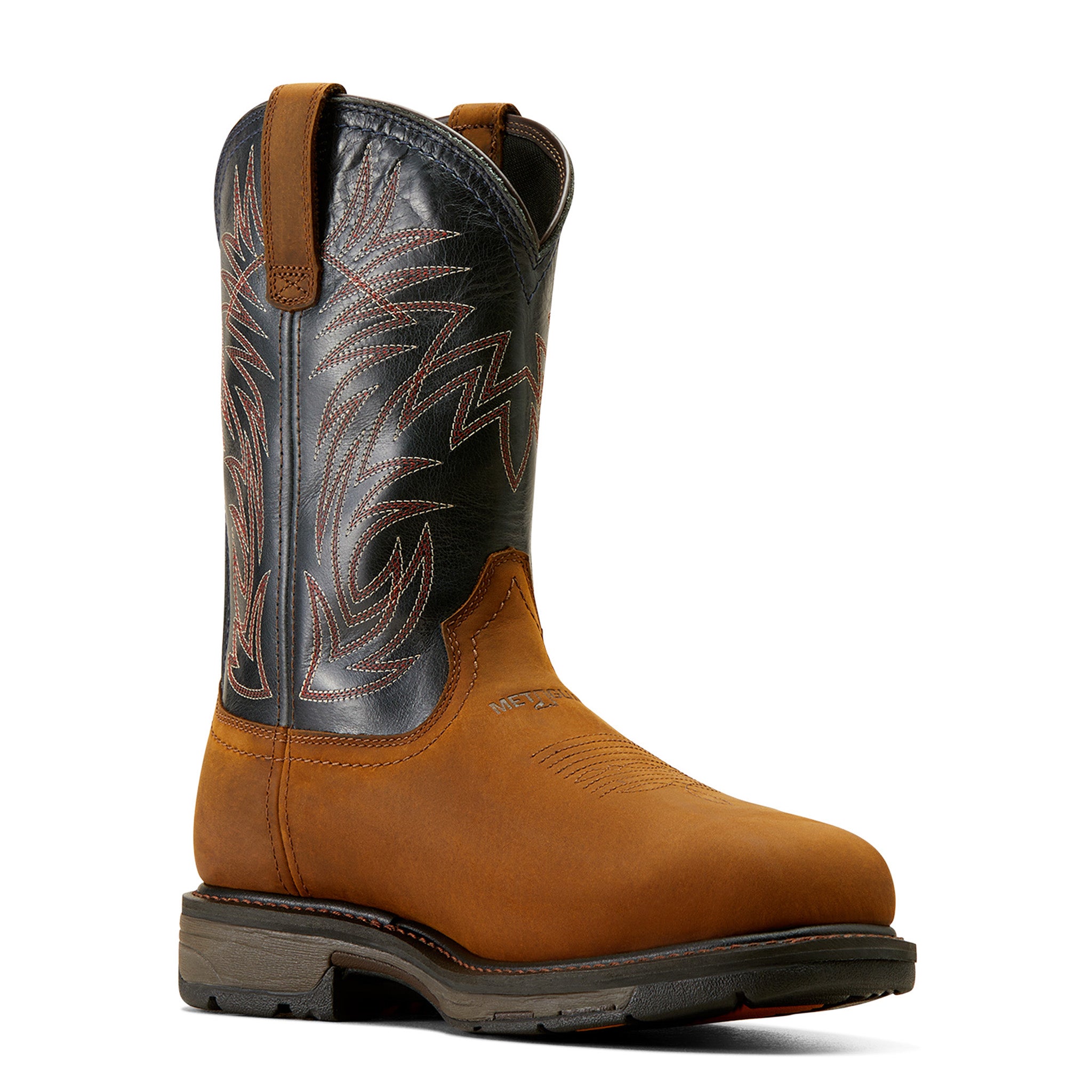 Ariat Men's Metguard Workhog H2O Composite Toe Work Boots - Waterproof Safety Boots for Construction, Oil Rig & Heavy Duty Work